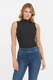 SPANX® Suit Yourself Ribbed Mock Neck Tummy Control Bodysuit - Image 3 of 5