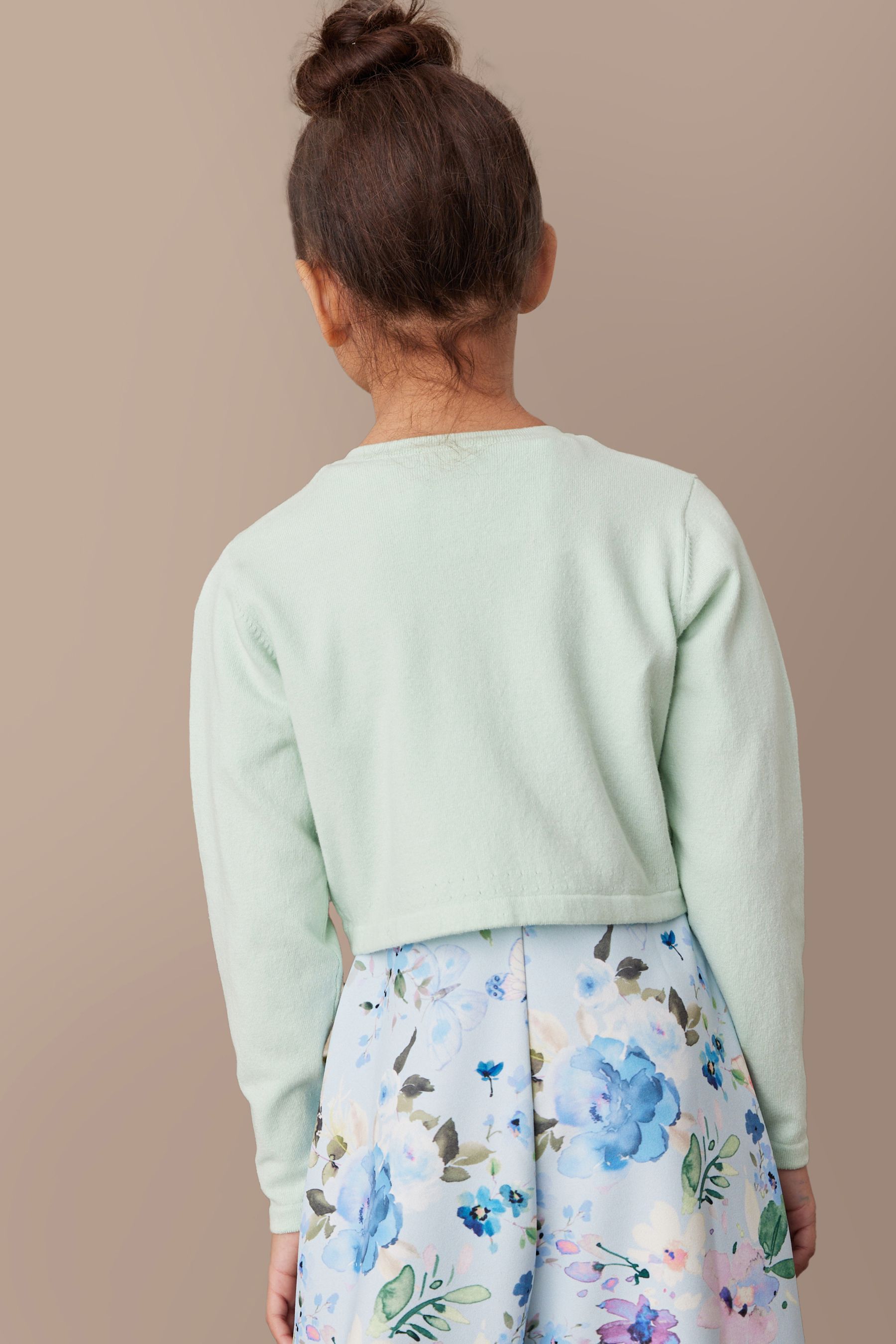Buy Mint Green Occasion Shrug 3mths 16yrs from Next Luxembourg