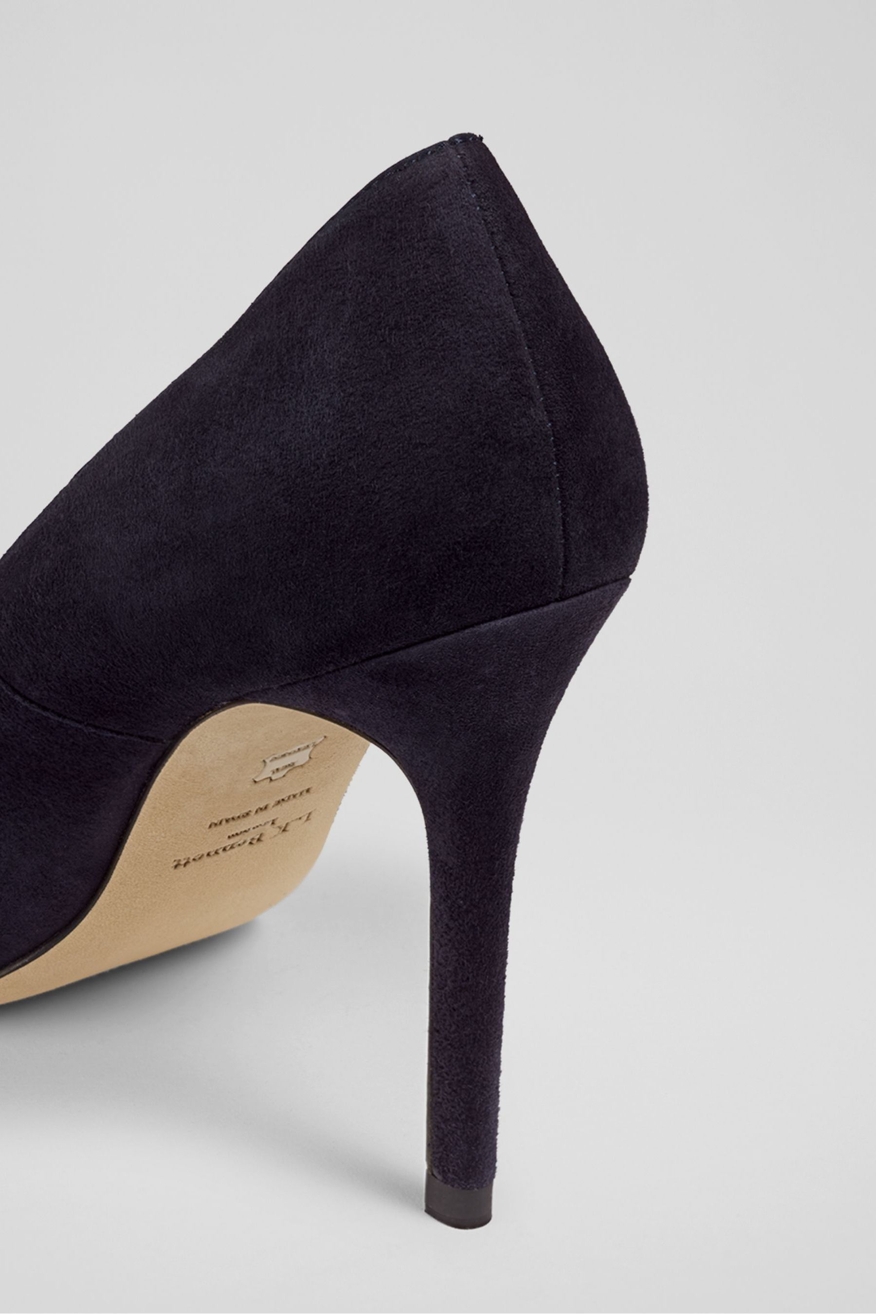 Buy LK Bennett Blue Fern Suede Pointed Courts from Next Luxembourg