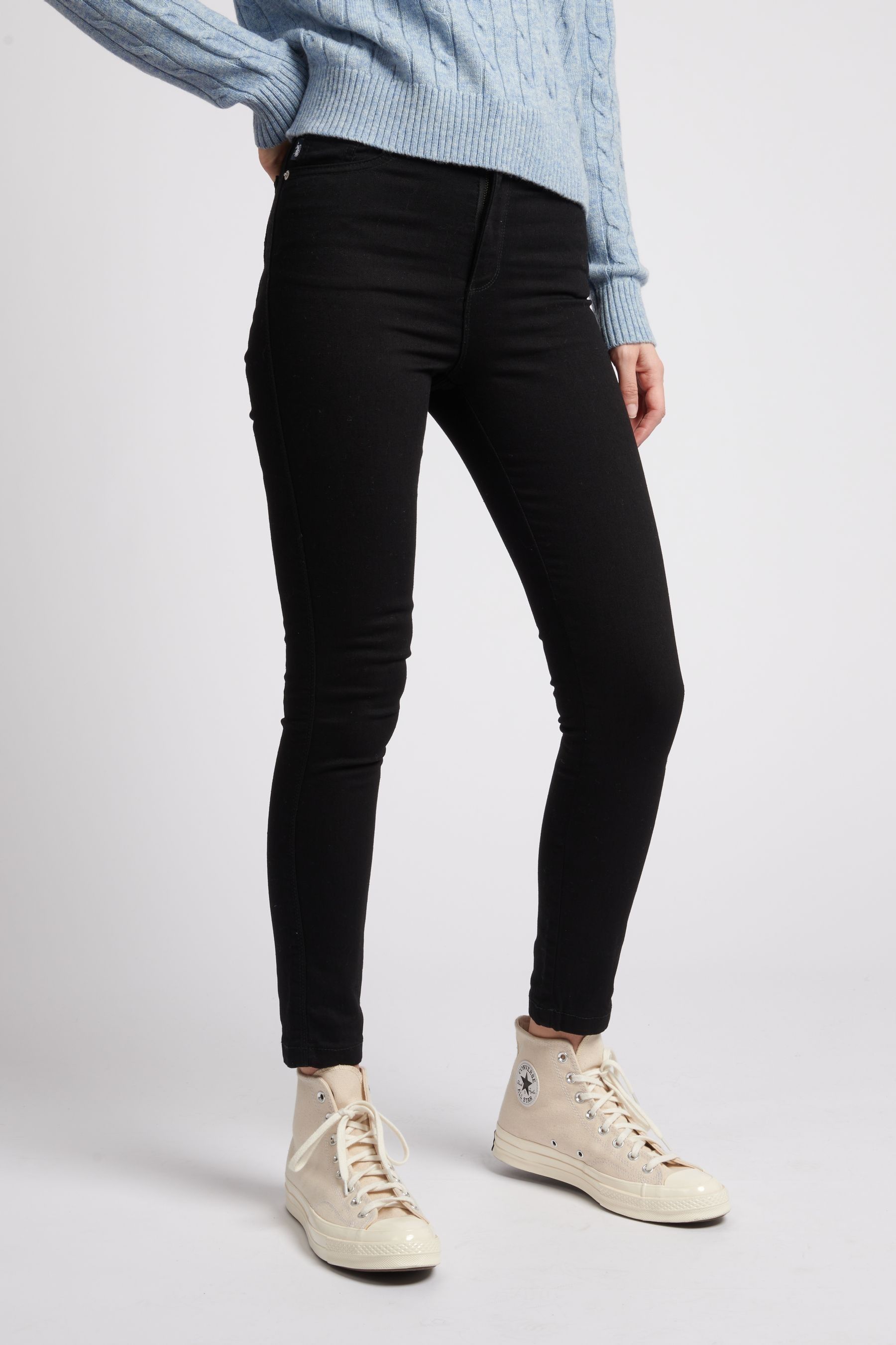 Buy U.S. Polo Assn. Womens Sculpture Skinny Fit Jeans from Next Luxembourg