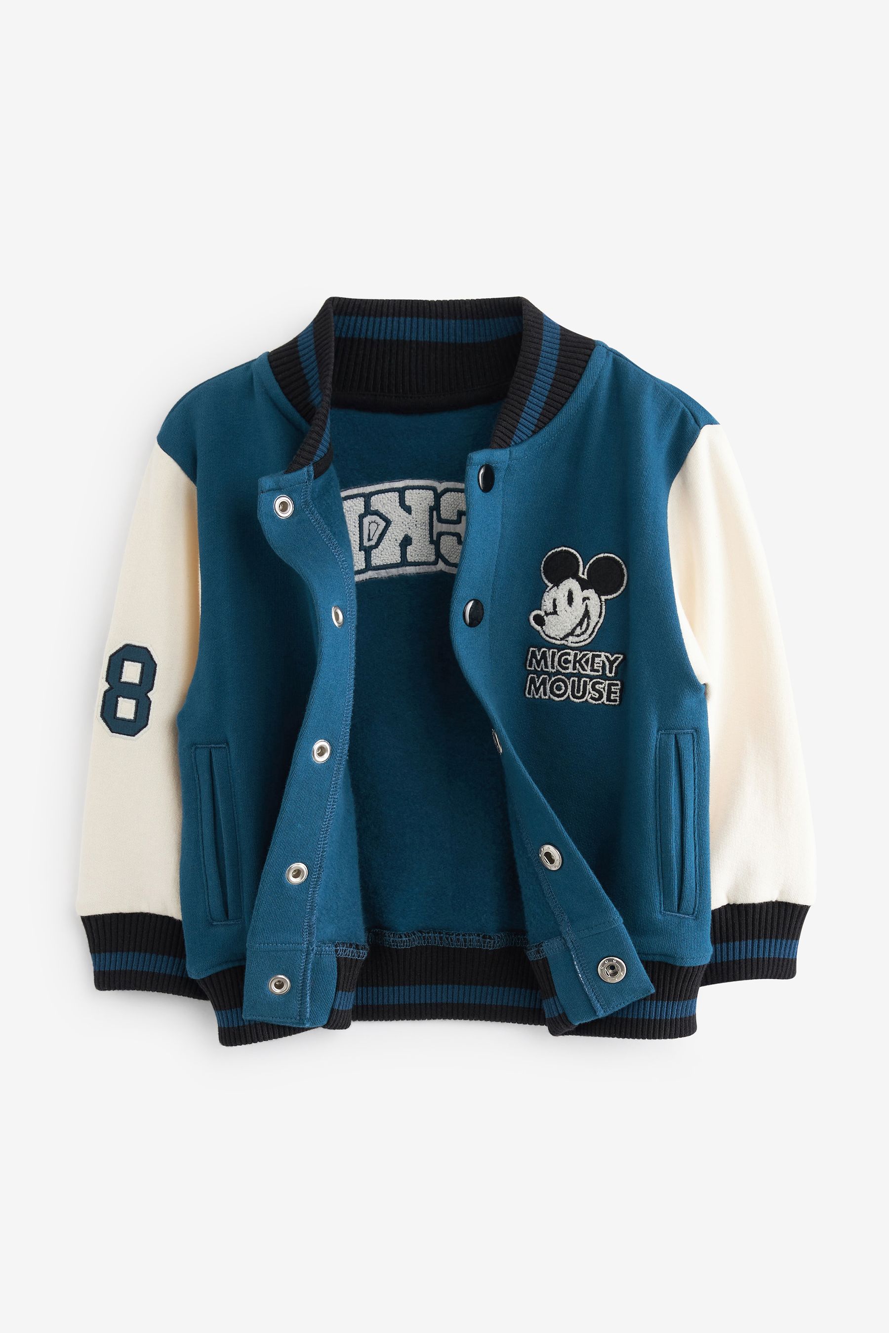 Disney letterman jacket top