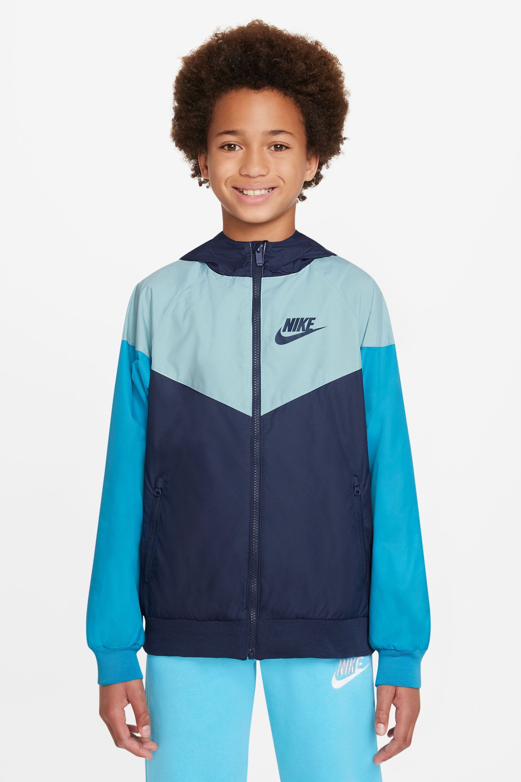 Nike windrunner navy top