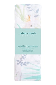 aden + anais™ Essentials Cotton Muslin Blanket Tropicalia - Image 3 of 7