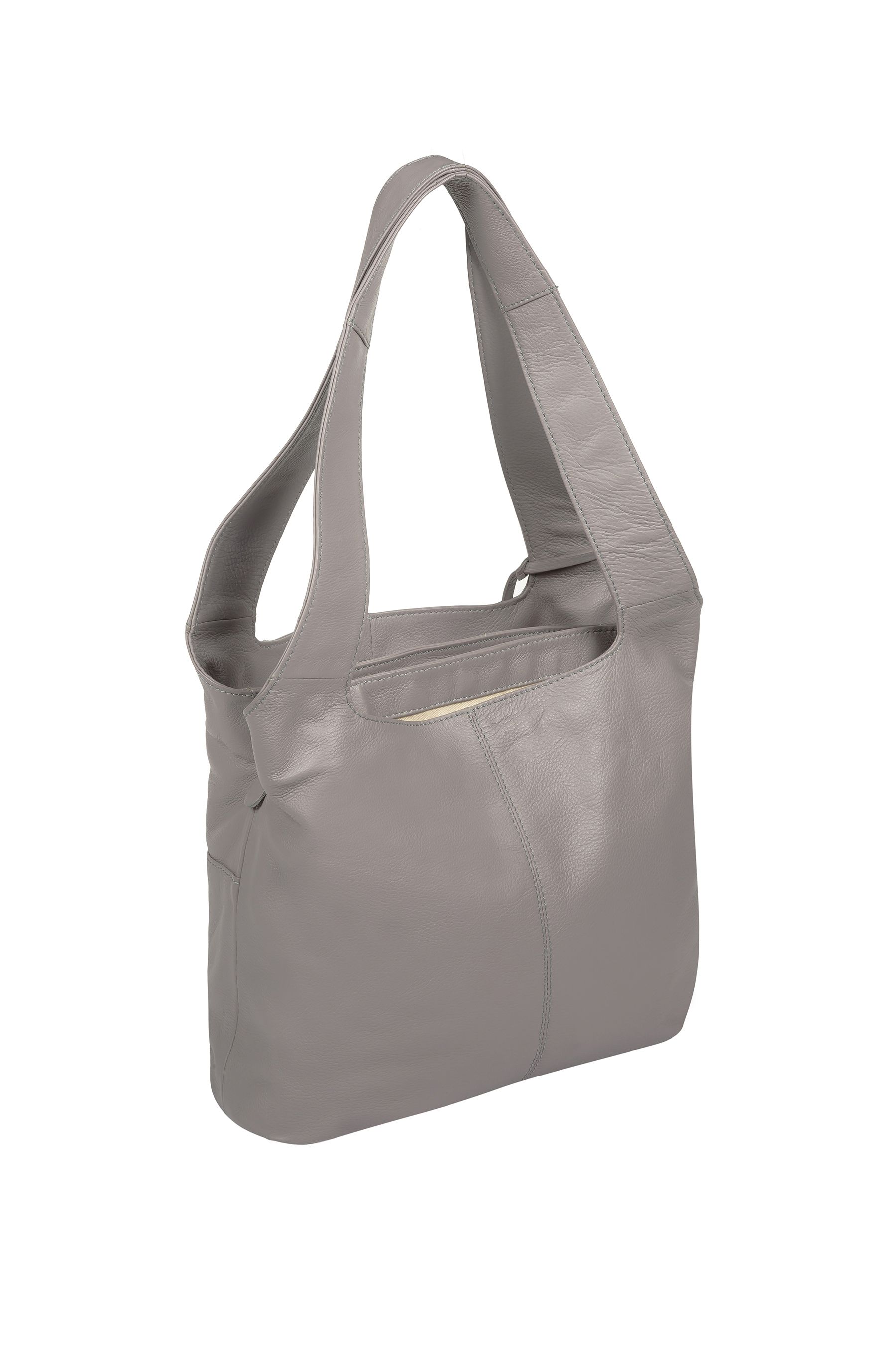 Cultured London Boston Leather 100 Cotton Shoulder Bag