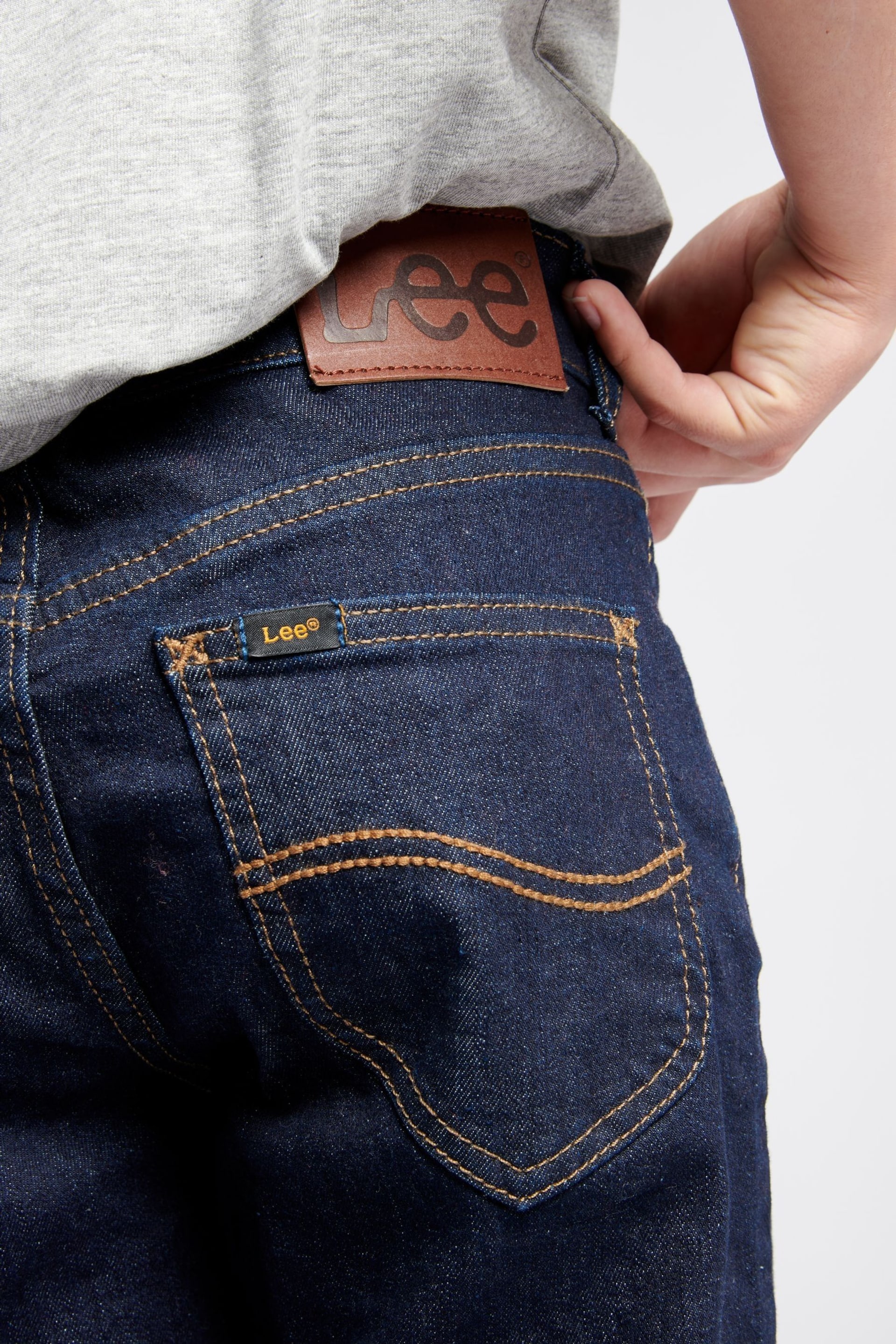 Lee Boys Daren Straight Fit Jeans - Image 6 of 7