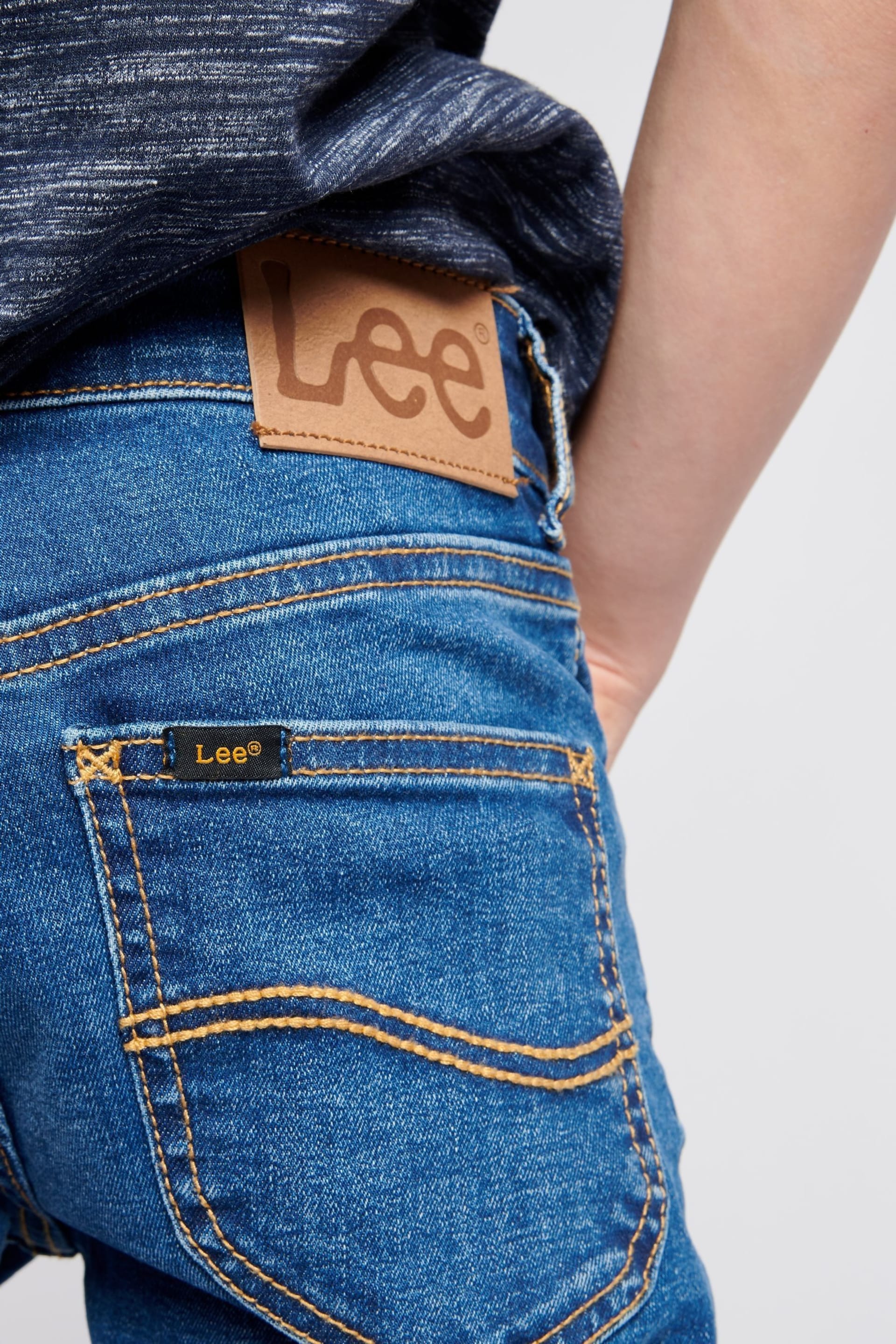 Lee Boys Luke Slim Fit Jeans - Image 6 of 9