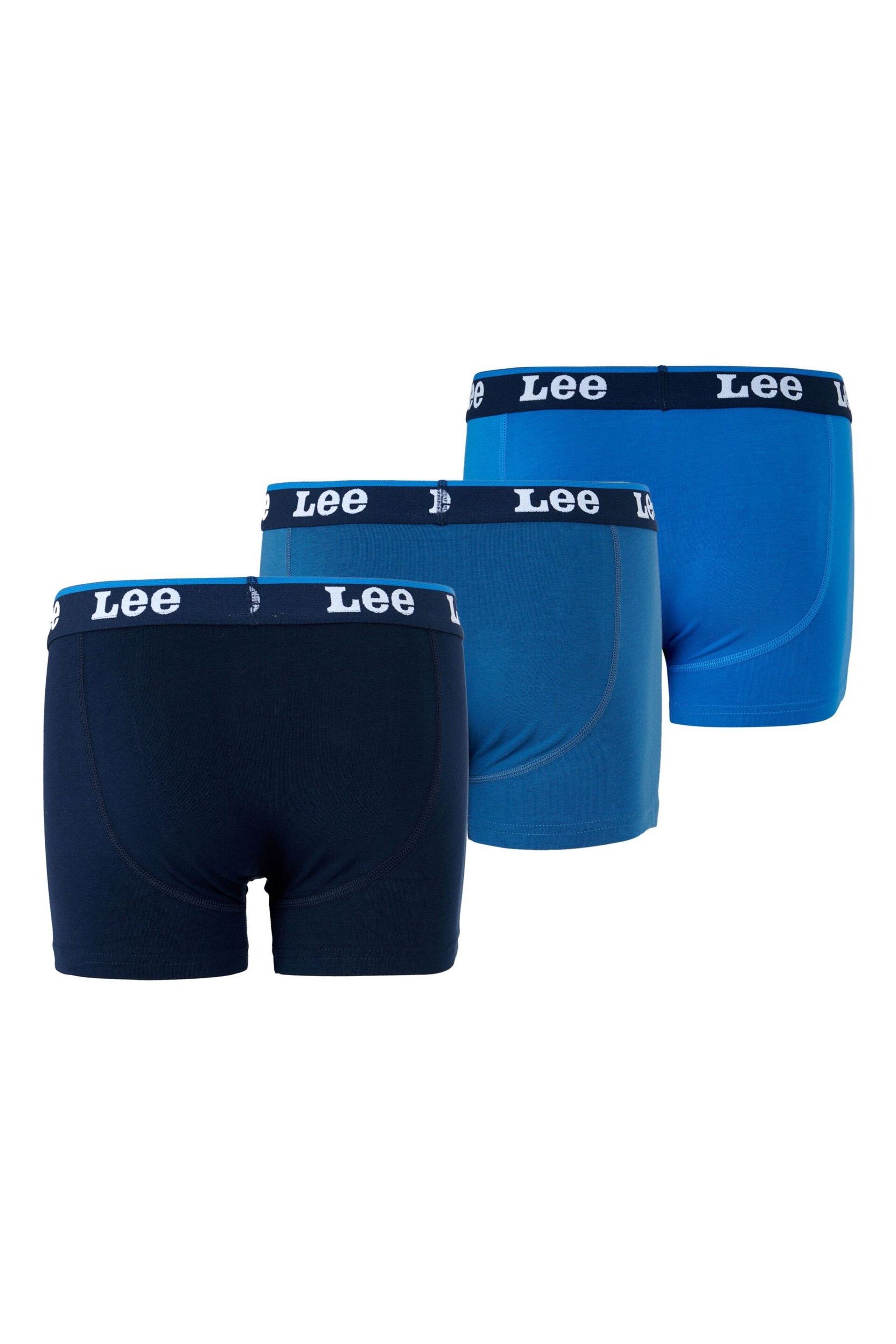 Lee Boys 3 Pack Boxers - Image 2 of 4