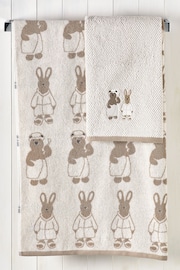 Natural 100% Cotton Woodland Spa Towels - Image 1 of 4