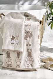 Natural 100% Cotton Woodland Spa Towels - Image 2 of 4