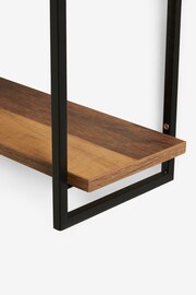 Dark Bronx 3 Tier Wall Shelves - Image 5 of 6