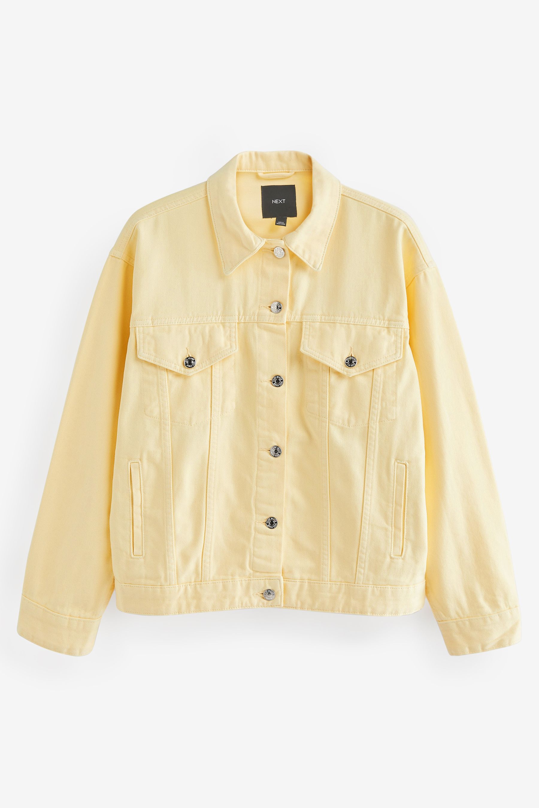 Next oversized denim jacket online
