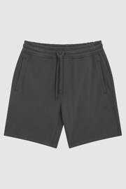 Reiss Fern Green Henry Garment Dye Jersey Shorts - Image 2 of 5