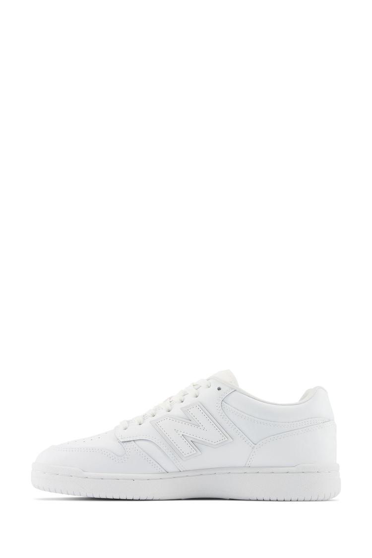 New Balance White Mens 480 Trainers - Image 11 of 11