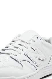 New Balance White Mens 480 Trainers - Image 5 of 11