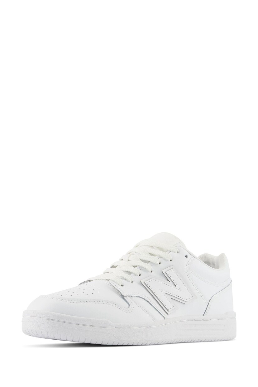 New Balance White Mens 480 Trainers - Image 7 of 11