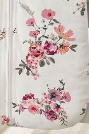 Pink Floral Baby 100% Cotton Long Sleeve 2.5 Tog Sleep Bag - Image 6 of 8