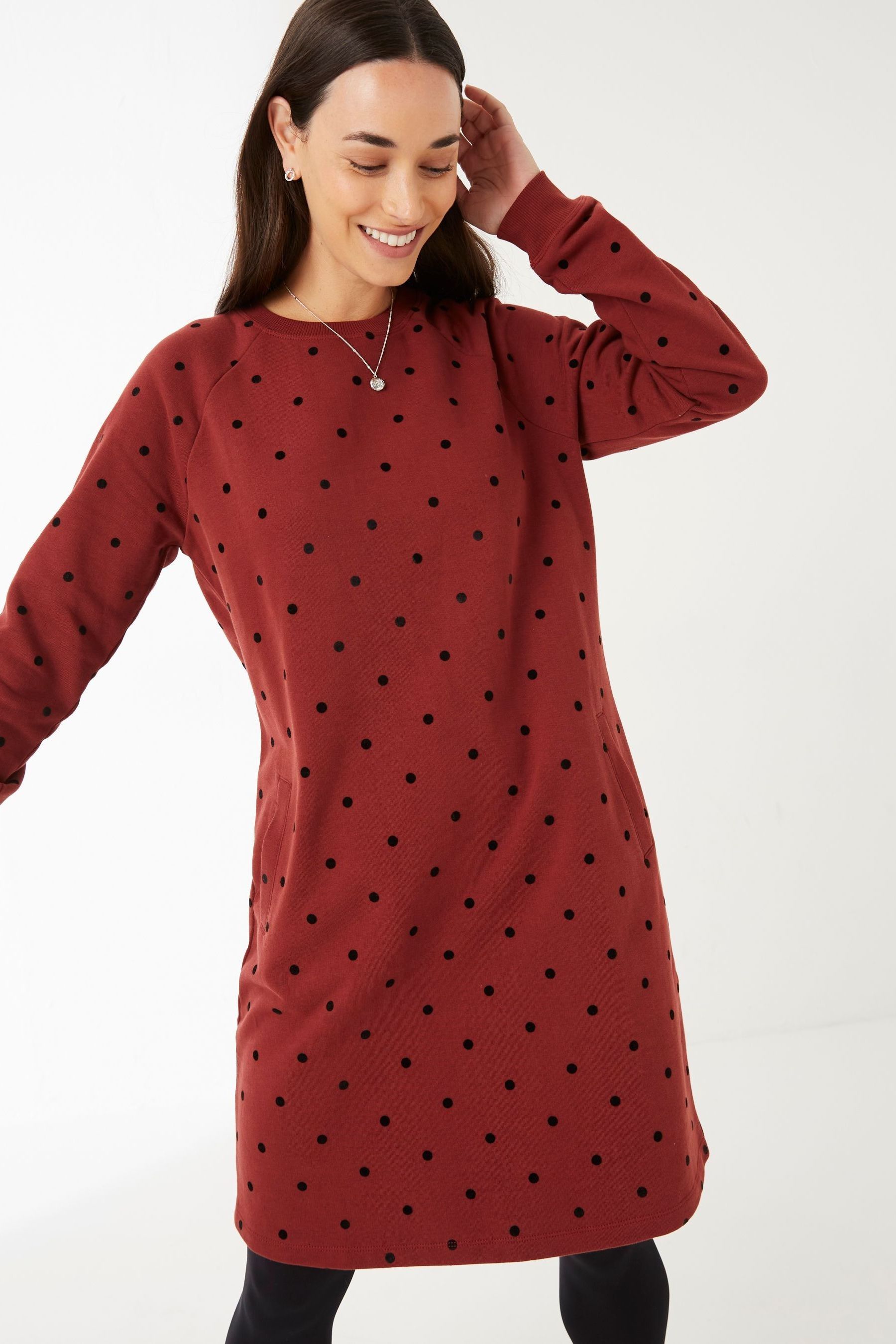 Red spot dress next deals