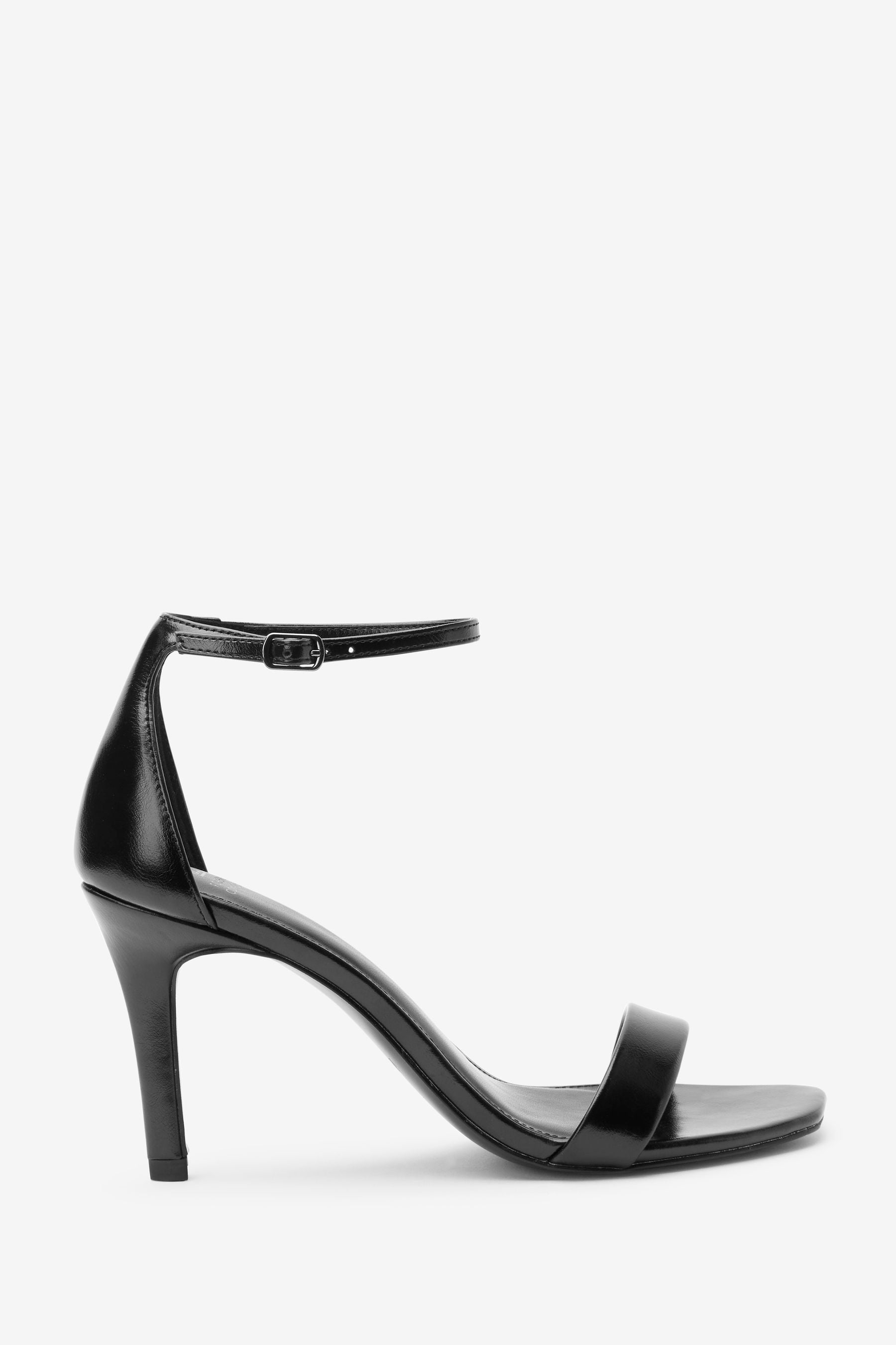 Buy Black Forever Comfort Skinny Heel Closed Back Sandals from Next Ireland