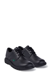 Kickers Black Kick Lo Shoes - Image 2 of 8