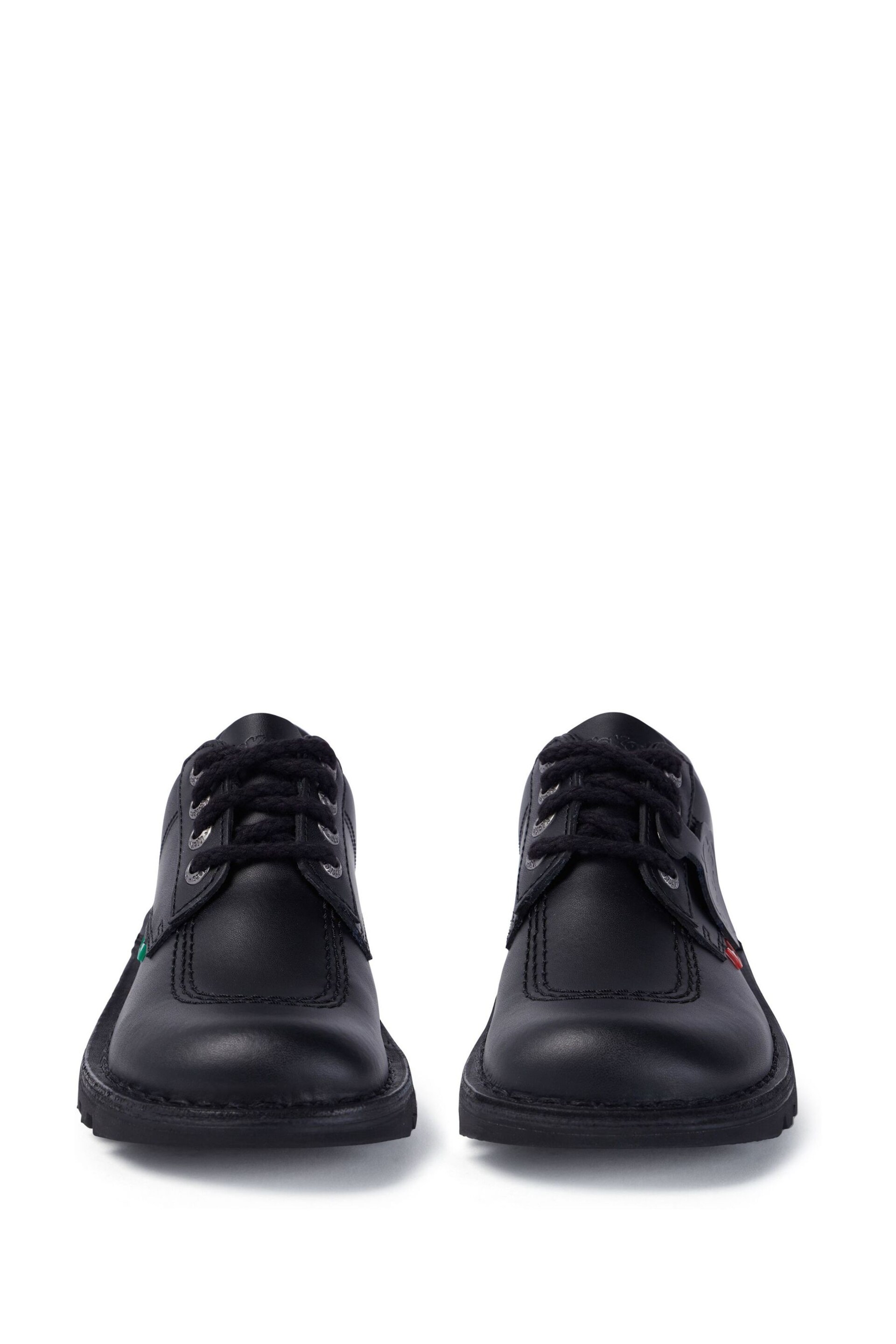 Kickers Black Kick Lo Shoes - Image 5 of 8