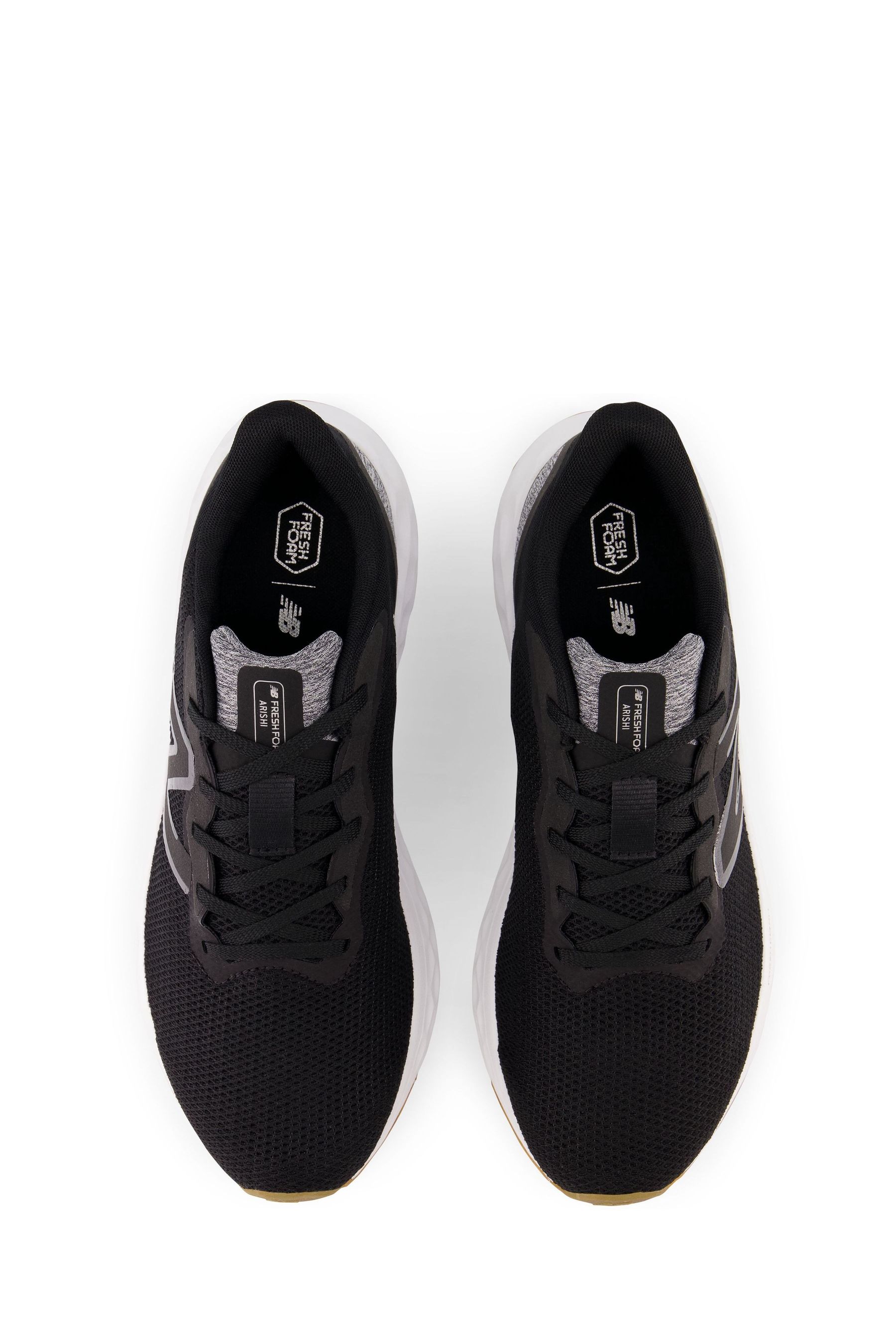 Buy New Balance Black Grey Mens Fresh Foam Arishi v4 Trainers from Next Ireland