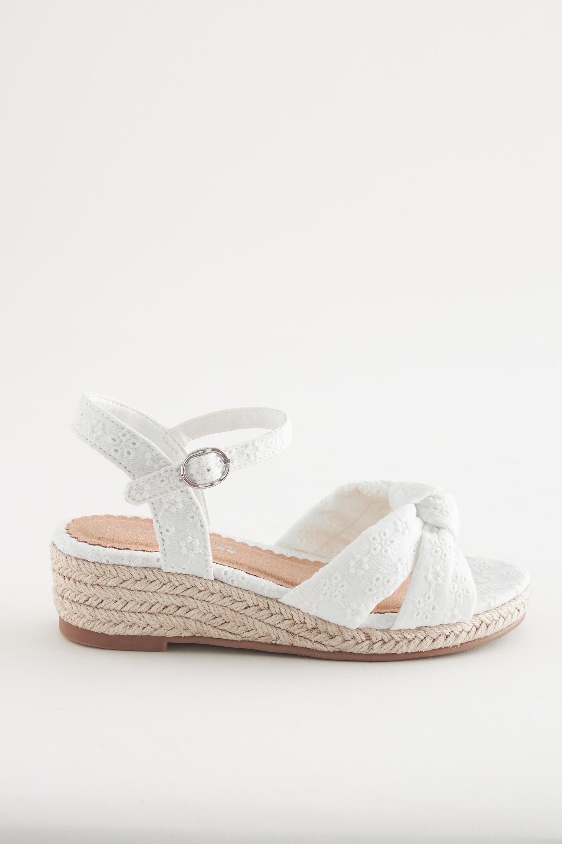 Knotted wedge sandal best sale