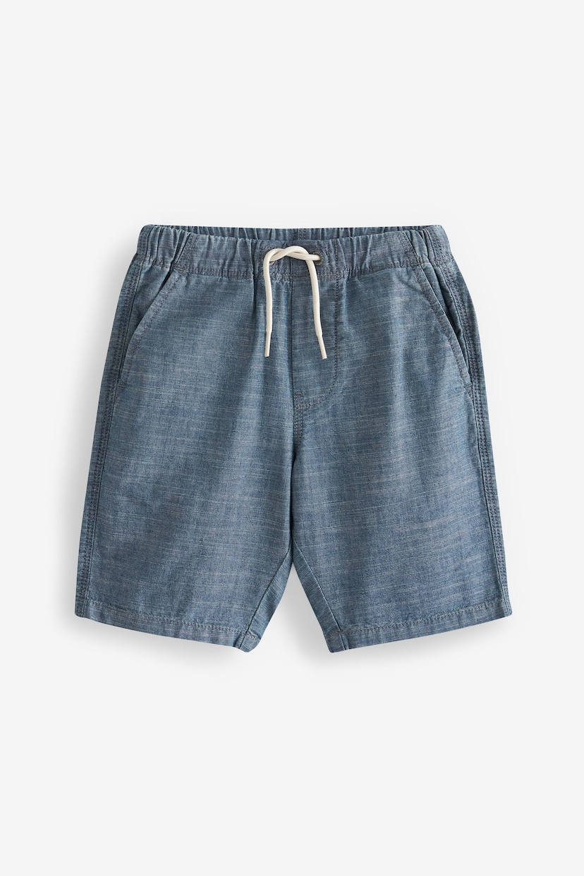 Blue Pull-On Shorts 3 Pack (3-16yrs) - Image 2 of 5