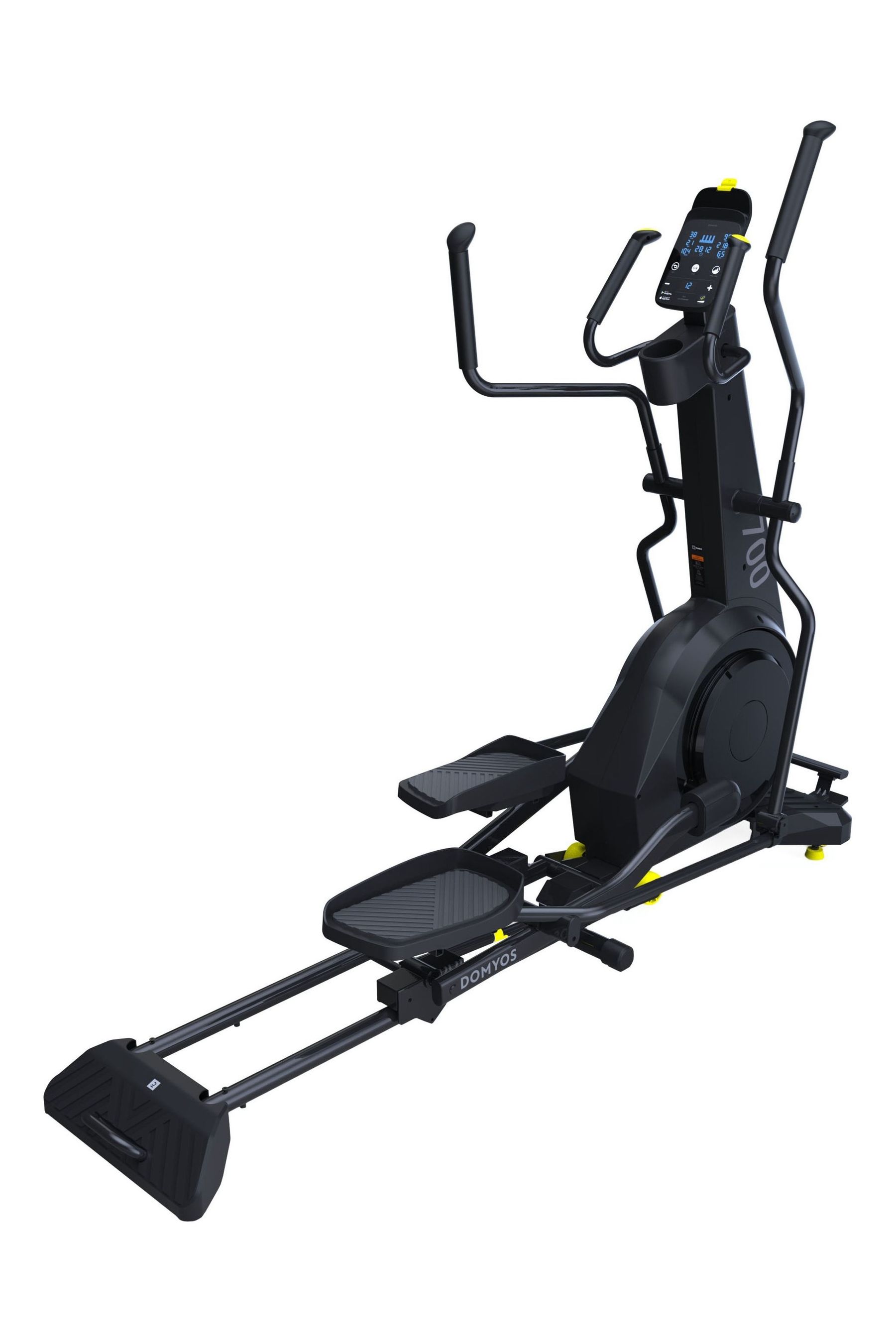 Buy Decathlon Black Folding Self Powered Smart Front Flywheel Cross Trainer 700 from the Next UK online shop