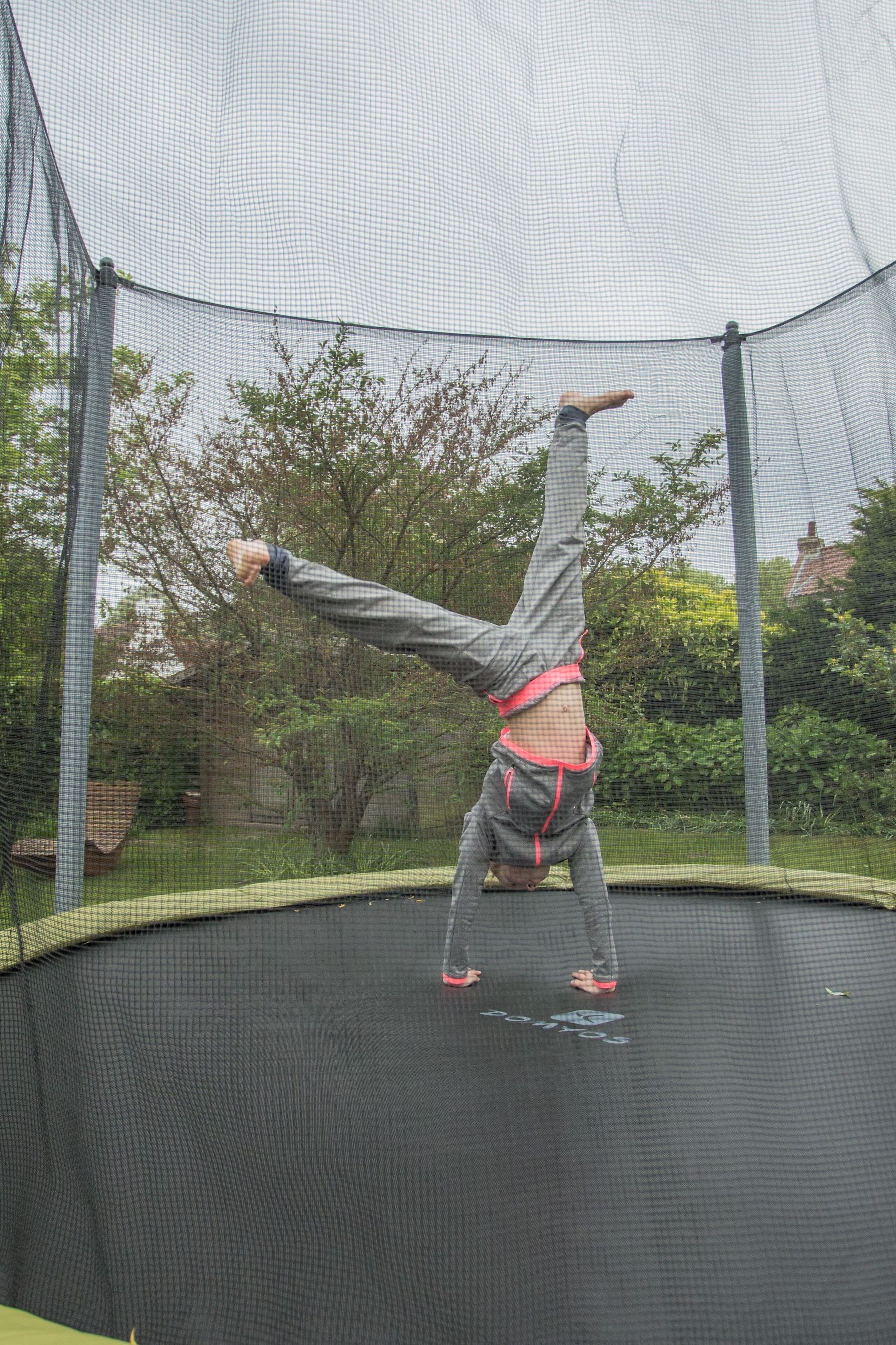 Buy Decathlon Grey Round 365 Trampoline With Safety Net from the Next UK online shop