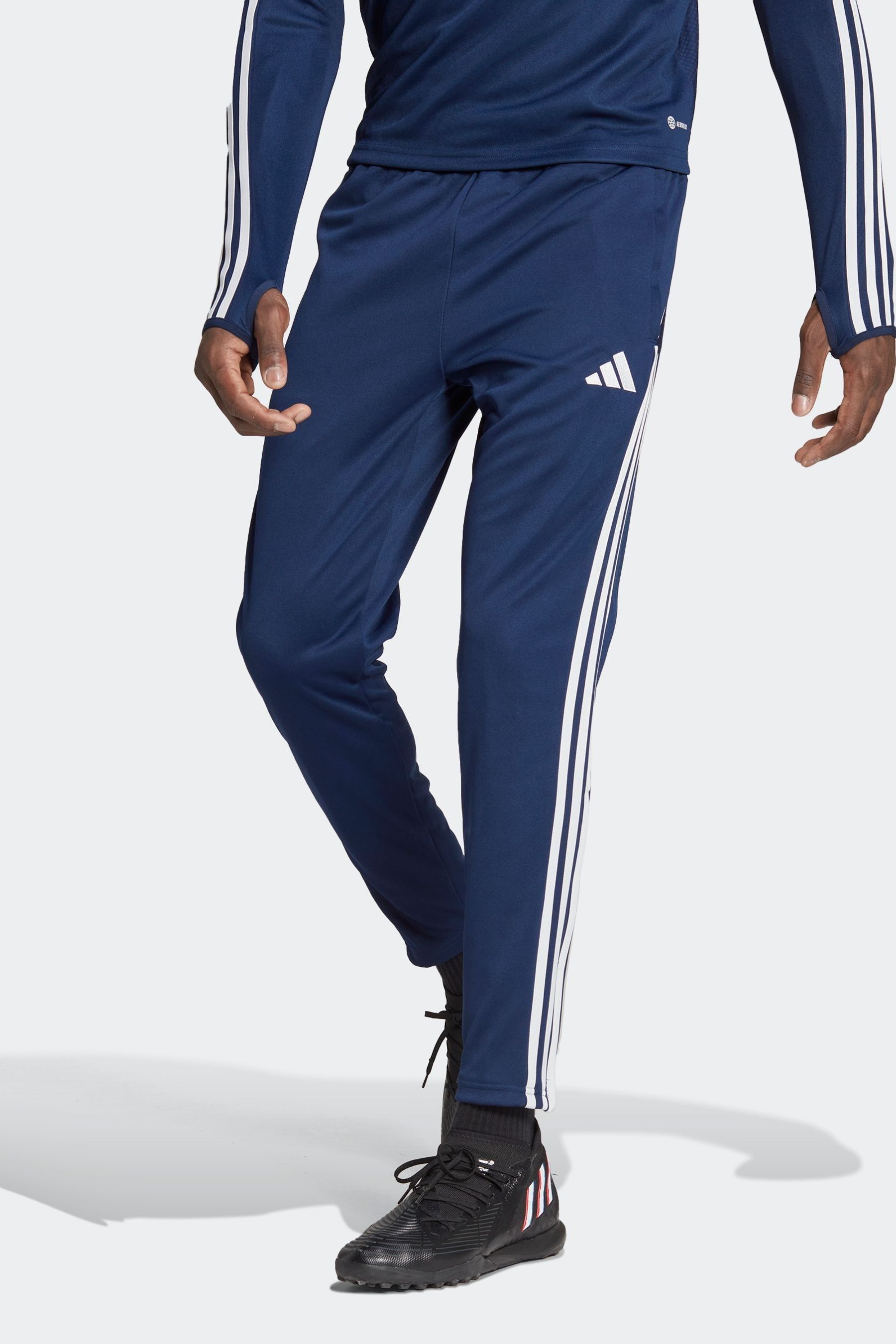 Buy adidas Blue Football Tiro 23 League Training Tracksuit Bottoms from Next Luxembourg