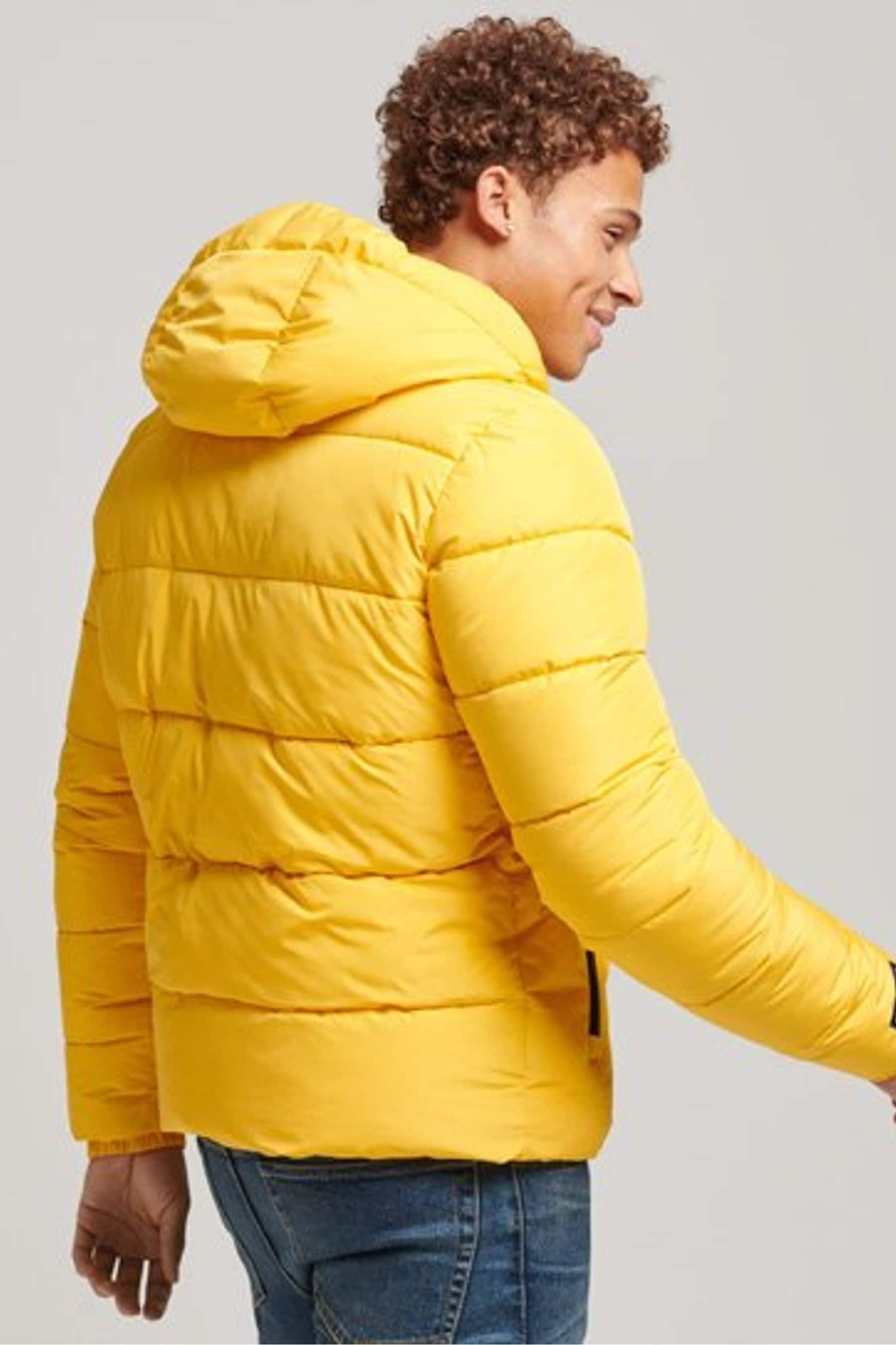 Superdry yellow jacket on sale