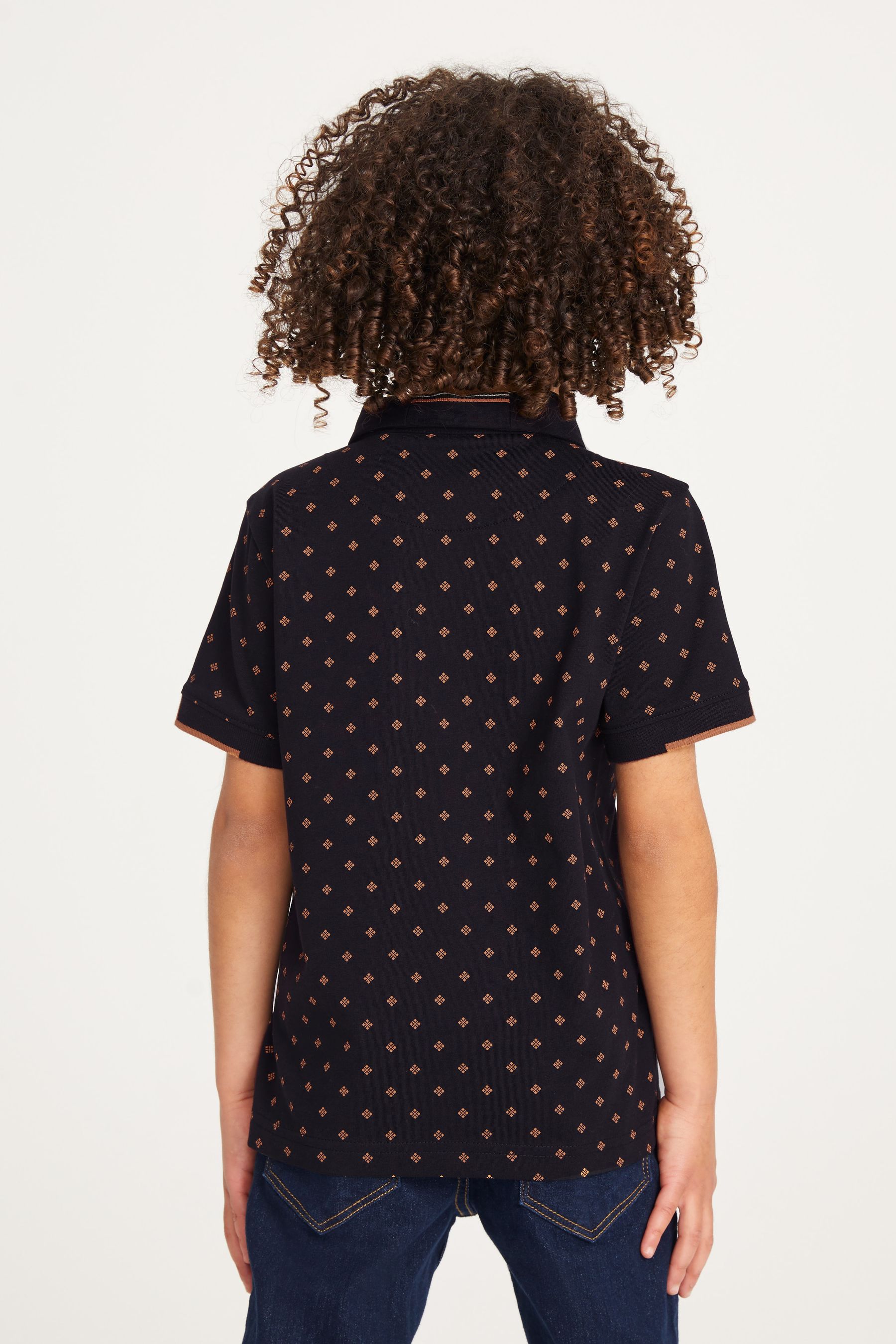 Ted baker black polo shirt 2025