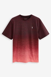 Coral Red Stag Dip Dye T-Shirt - Image 5 of 5