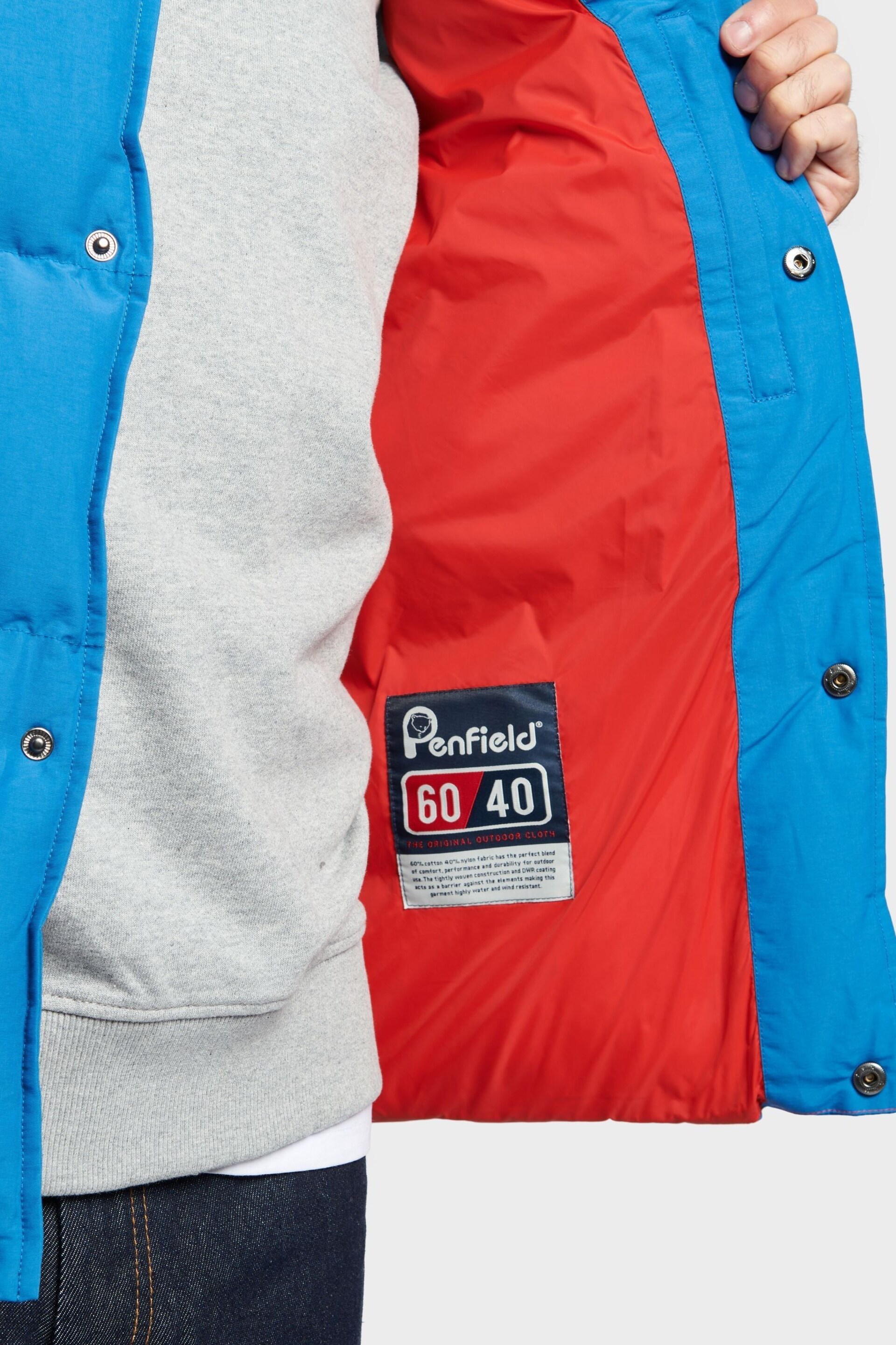 Penfield Blue Outback Gilet - Image 6 of 9