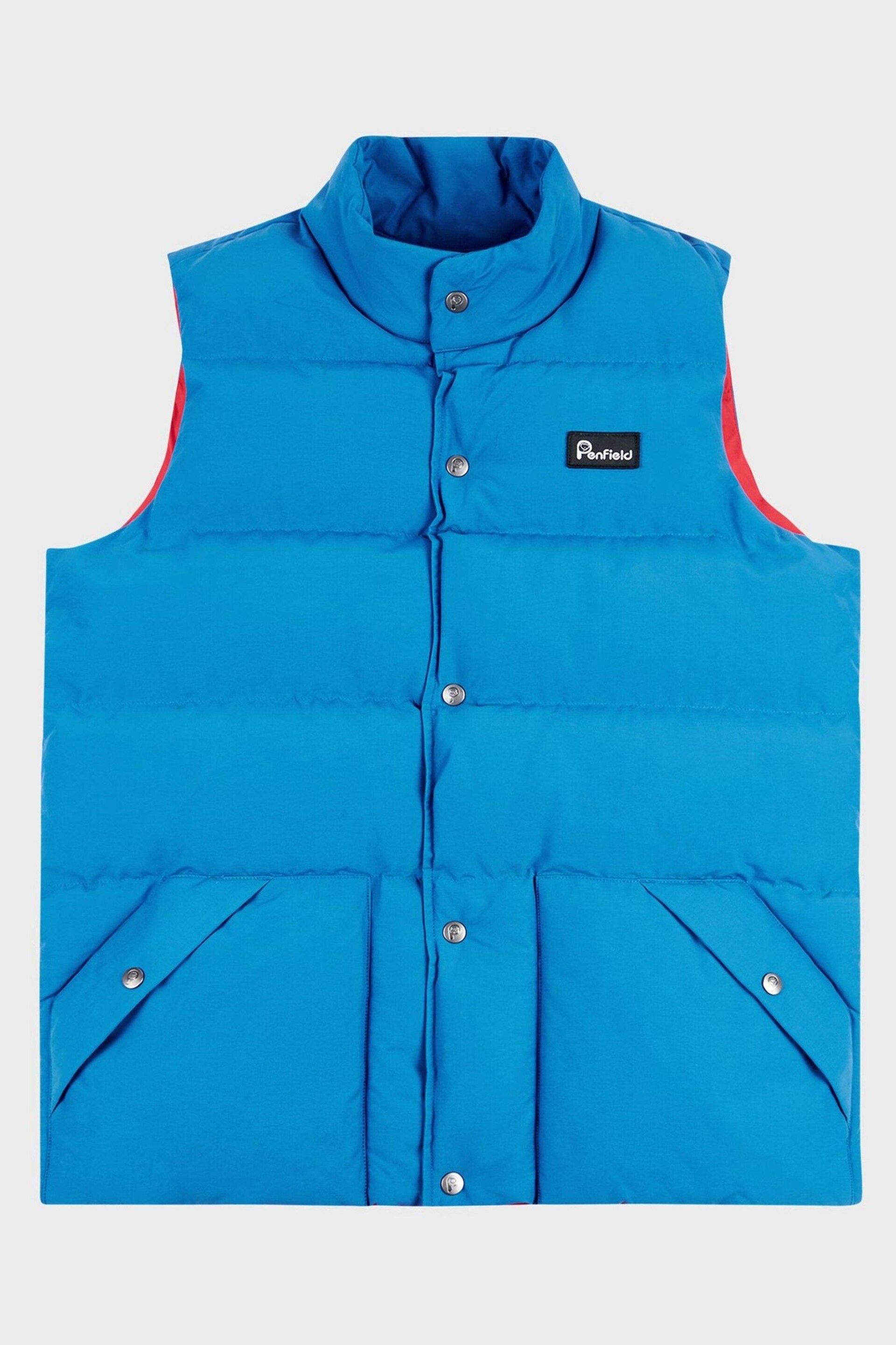 Penfield Blue Outback Gilet - Image 7 of 9