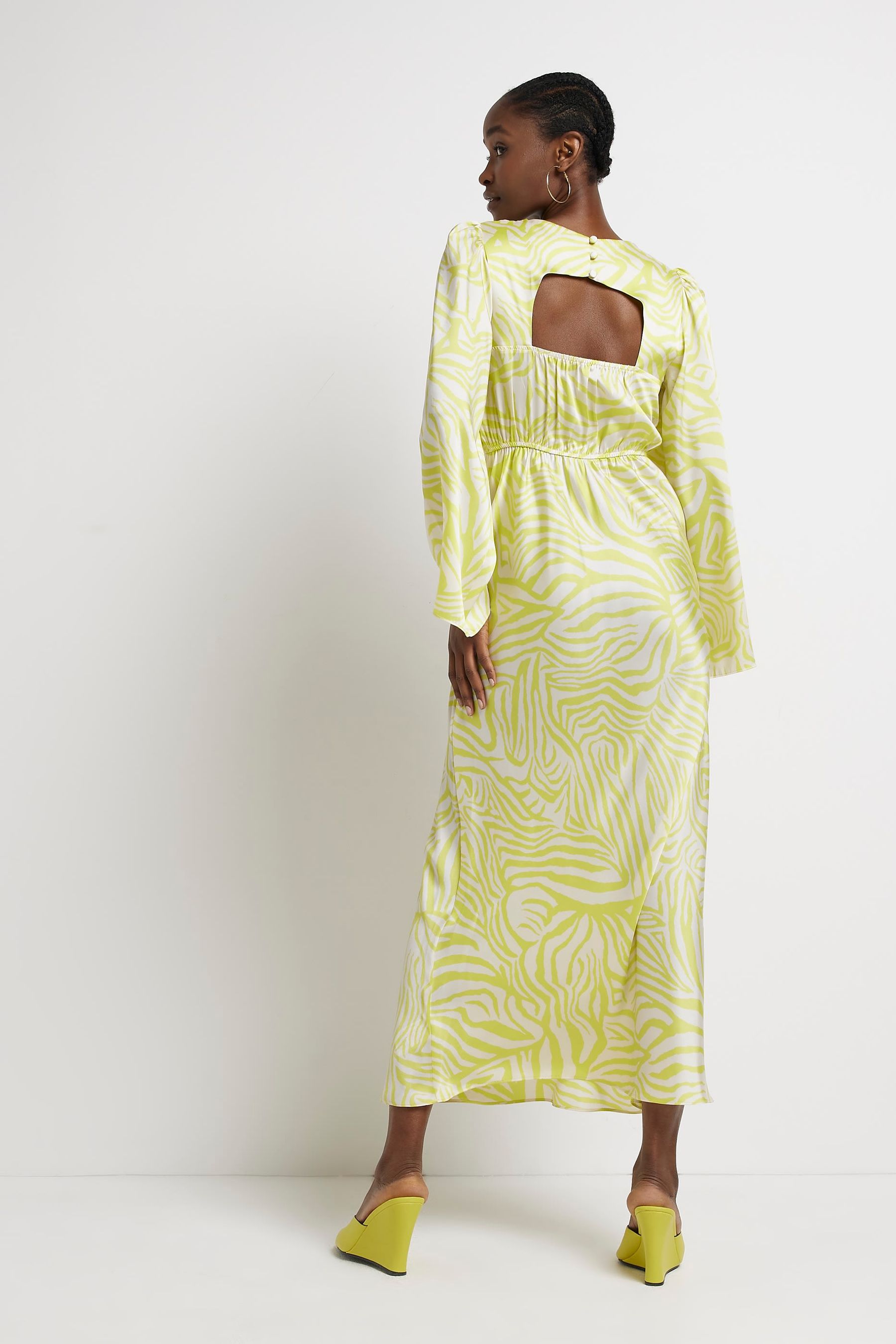 Next geometric dress 2025