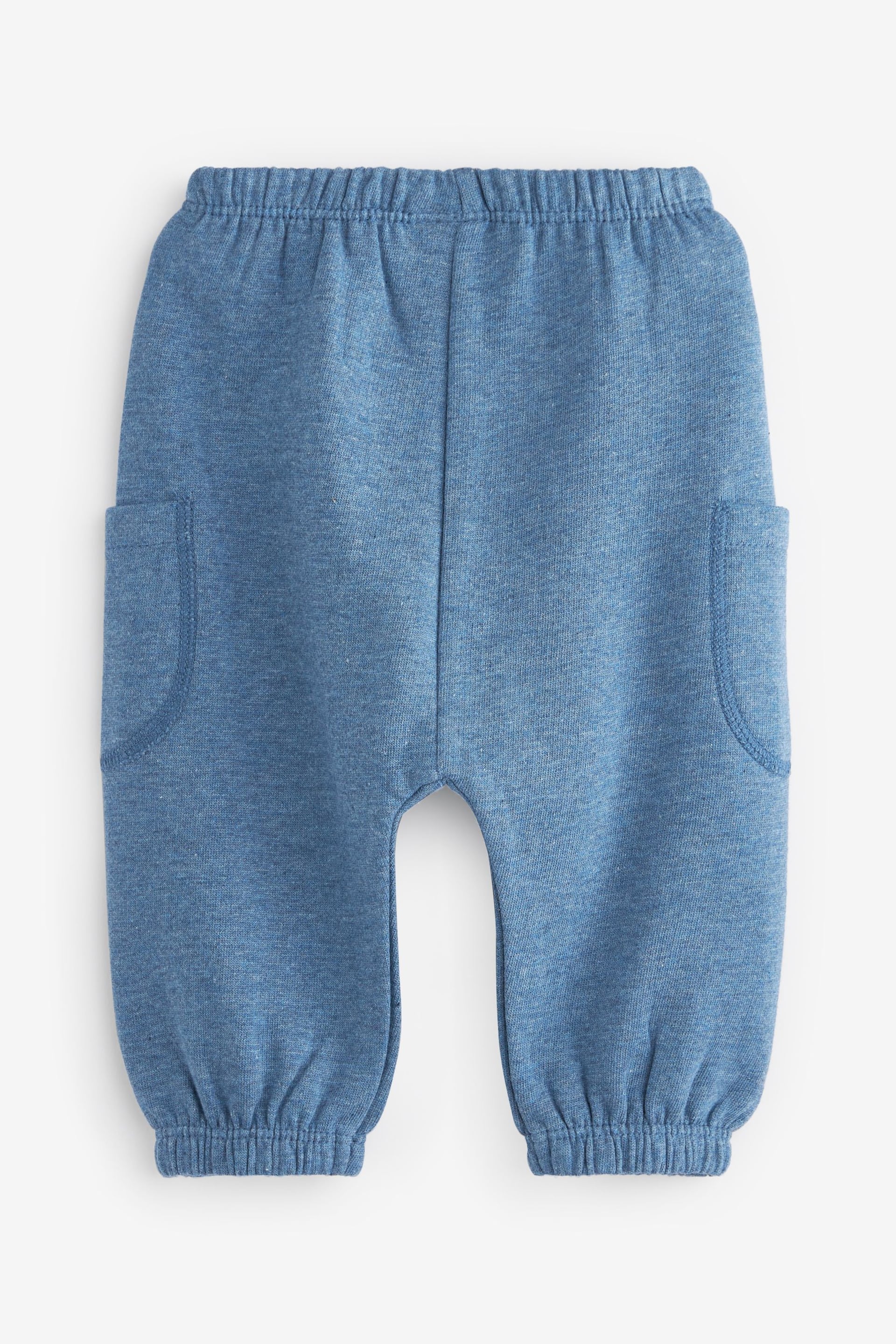 Blue/Grey Joggers 3 Pack (0mths-2yrs) - Image 2 of 2