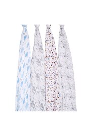 aden + anais Harry Potter™ iconic Large Cotton Muslin Blankets 4 Pack - Image 2 of 3