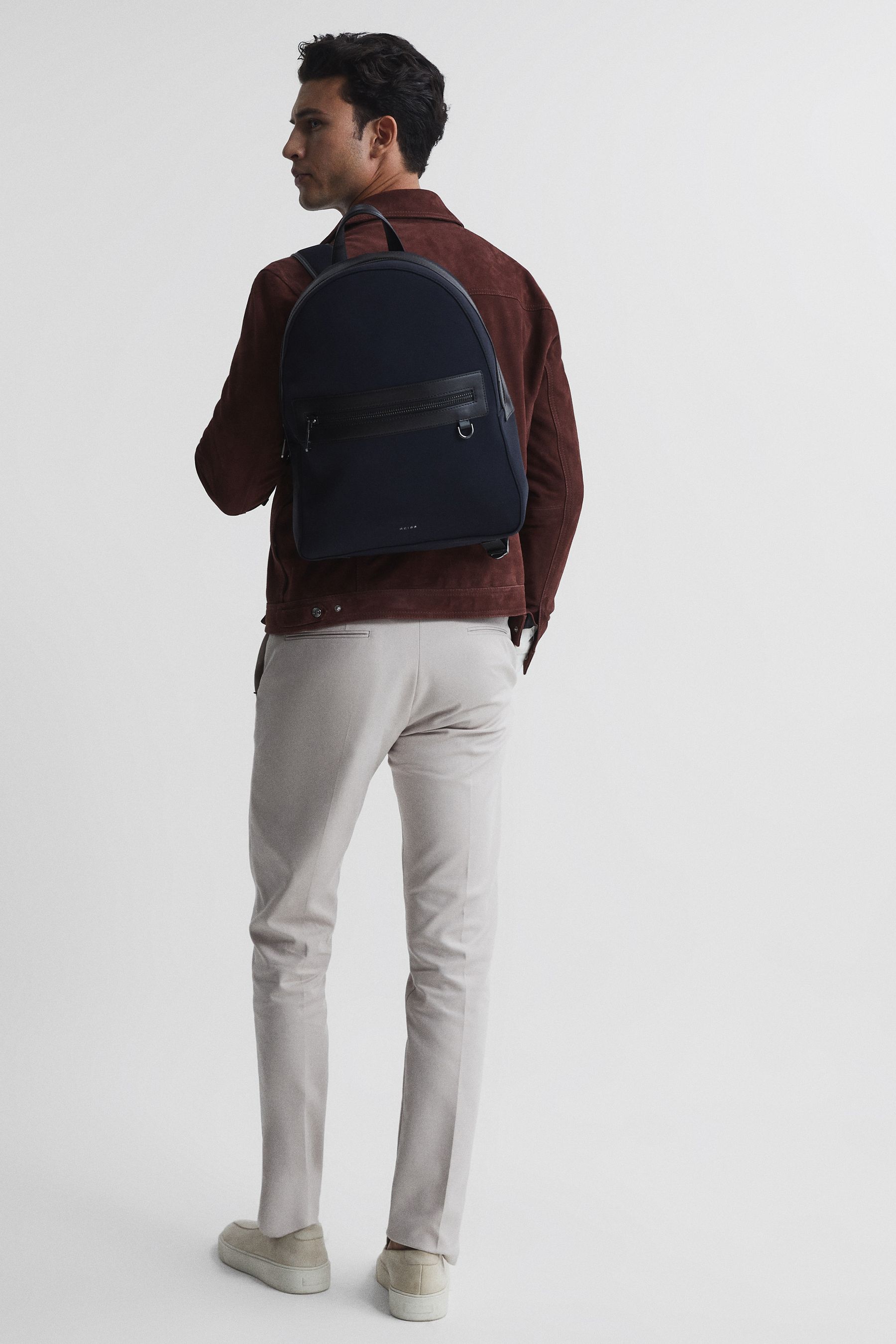 Buy Reiss Dark Navy Ethan Neoprene Backpack from Next Germany