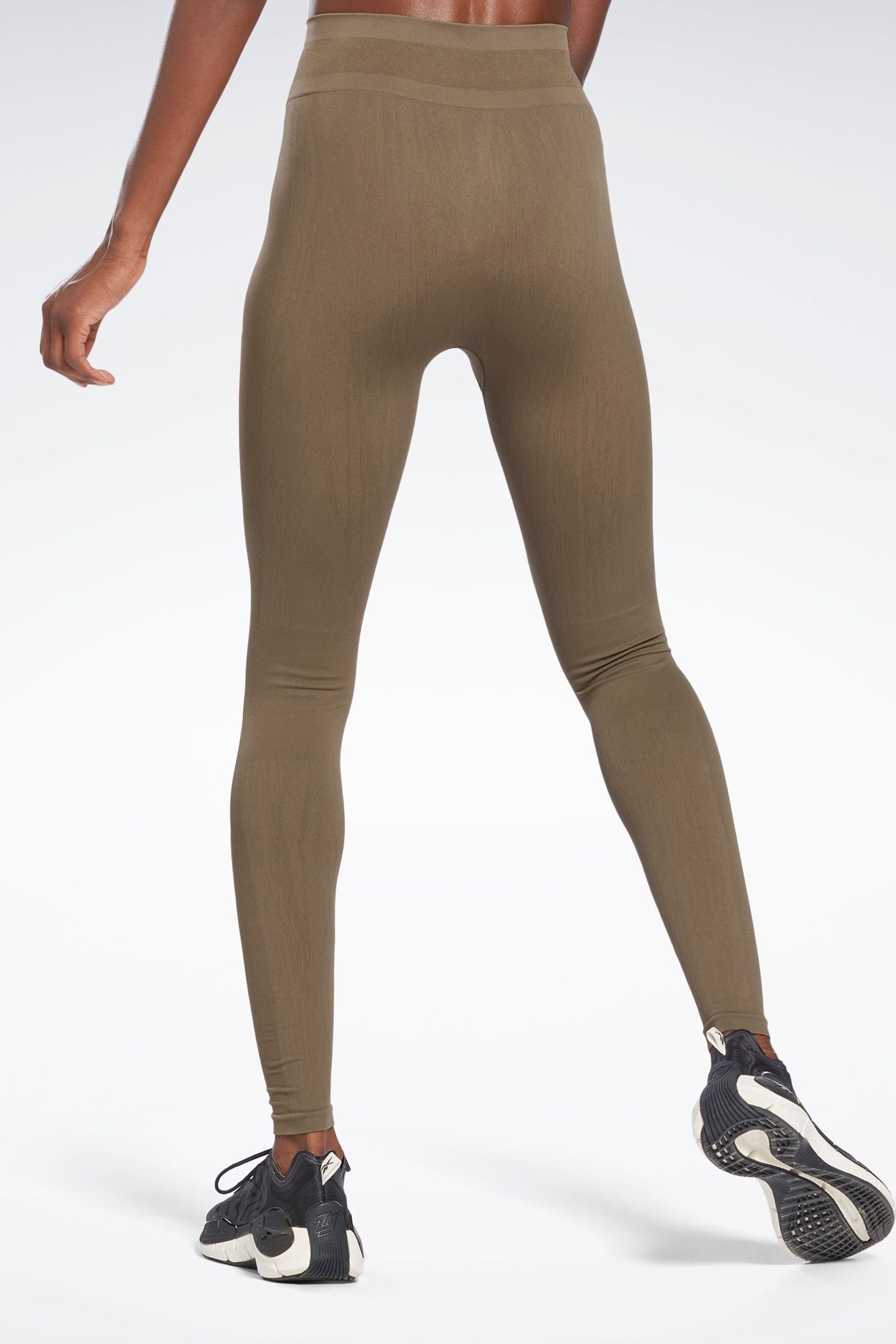Buy Reebok Green United By Fitness Myoknit Seamless Leggings from Next Luxembourg