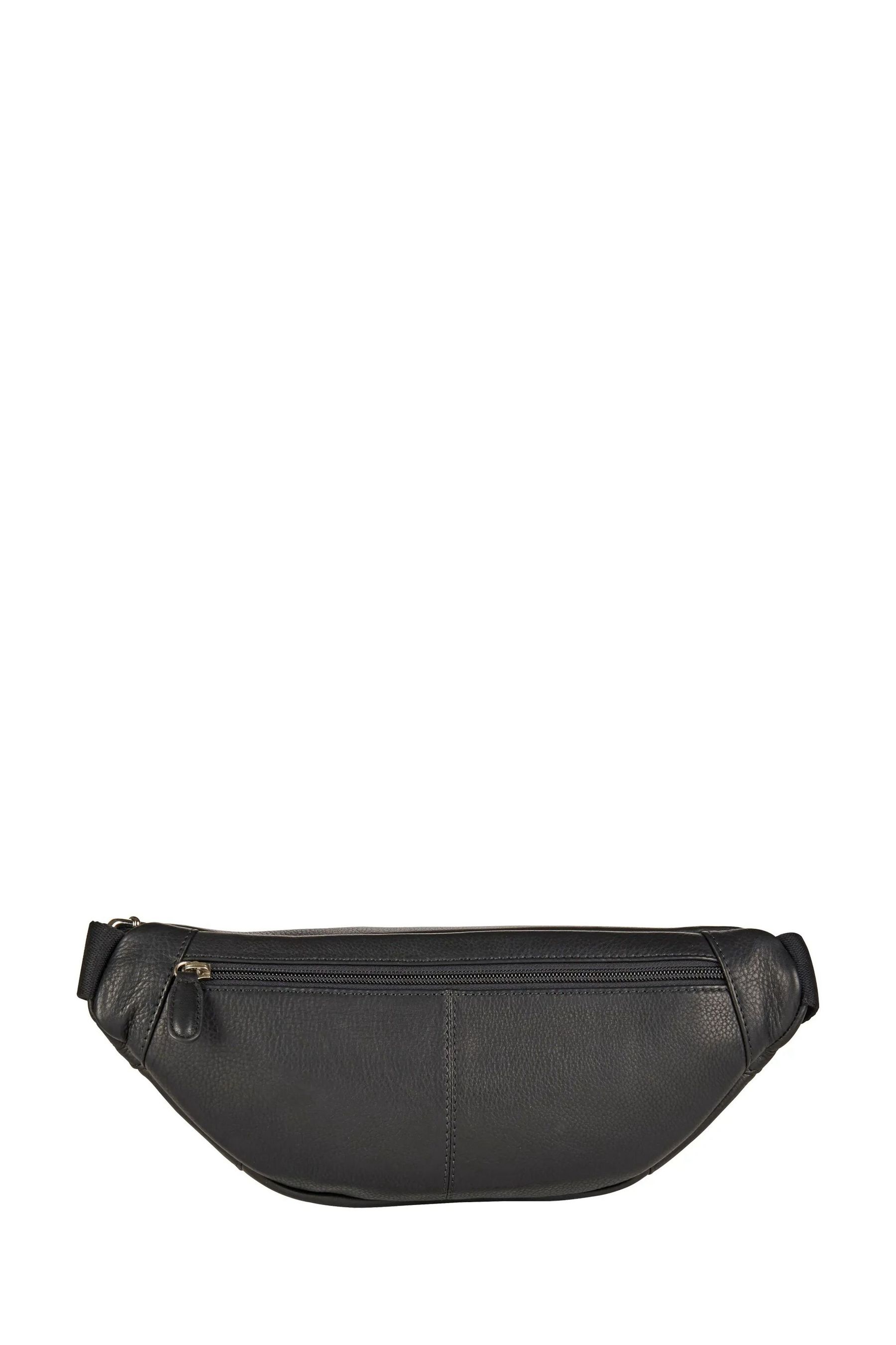 Buy OSPREY LONDON The Walker Black Leather Bum Bag from the Next UK online shop