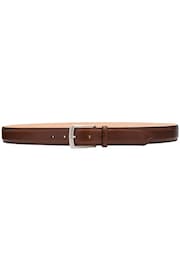 Loake Henry Brown Leather Belt - Image 1 of 2