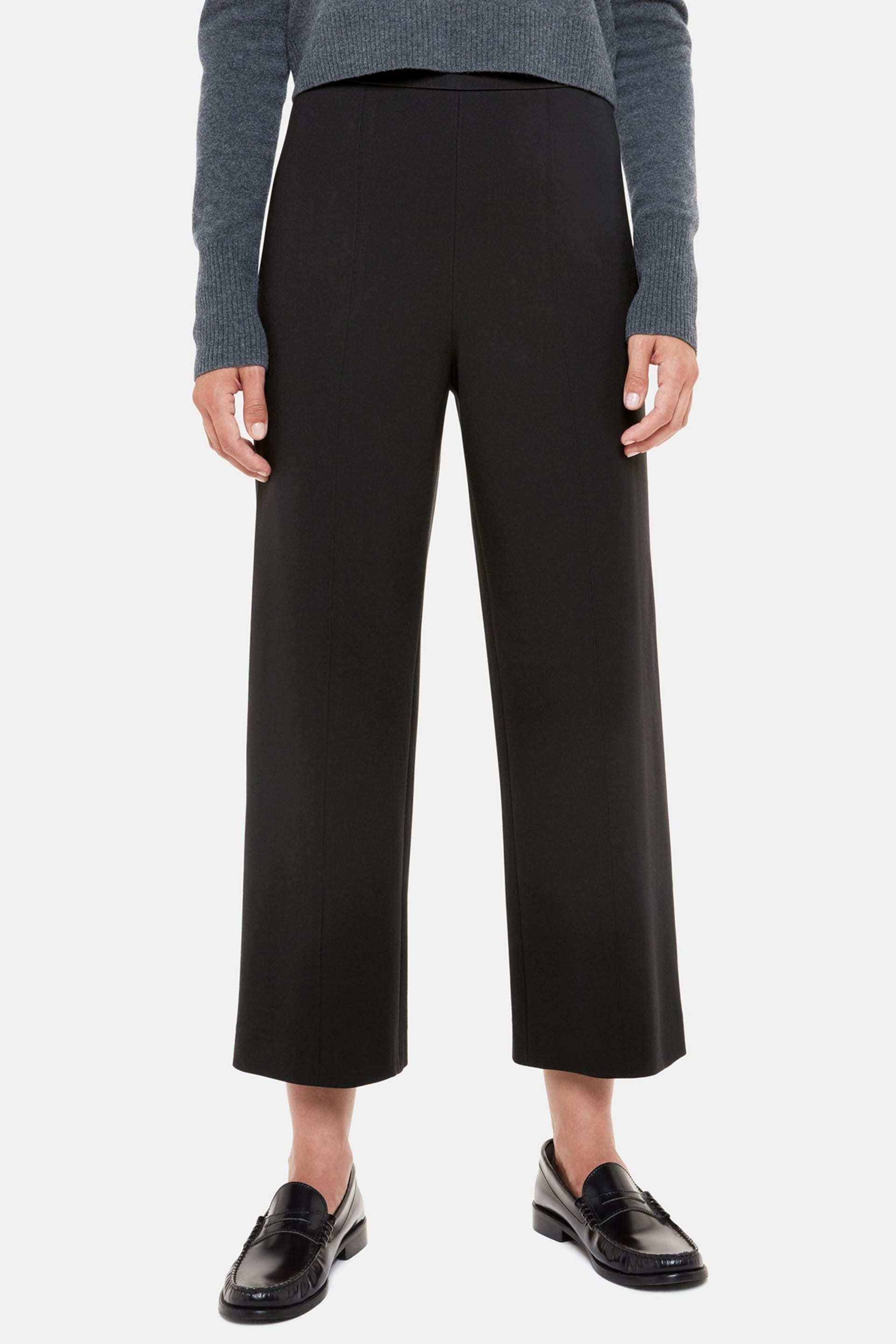 Whistles Camilla Wide Leg Trousers - Image 1 of 3