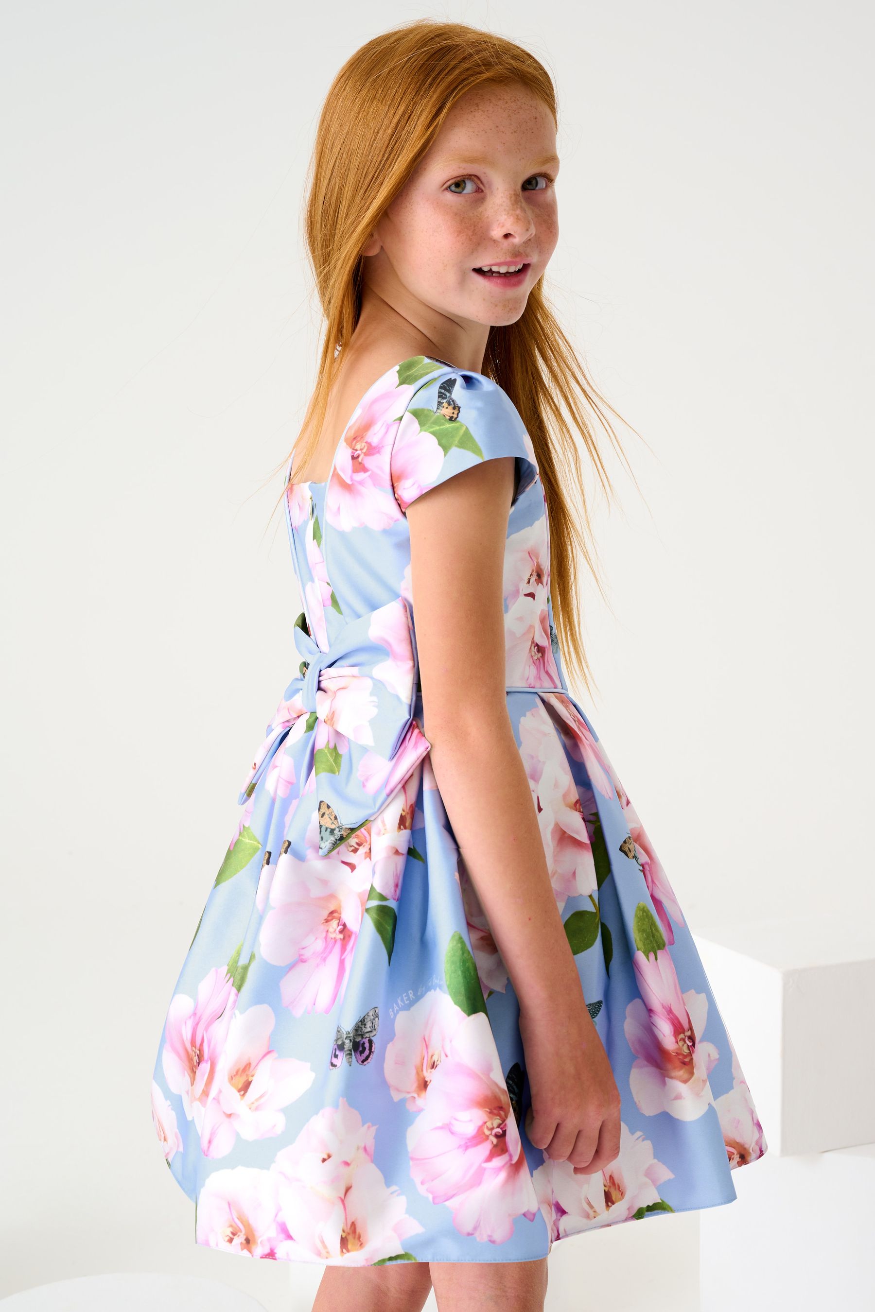 Ted baker dress blue floral new arrivals