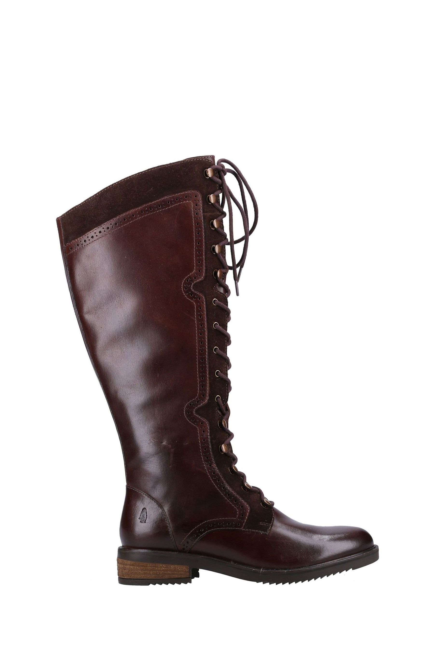Hush puppies lace up boots online