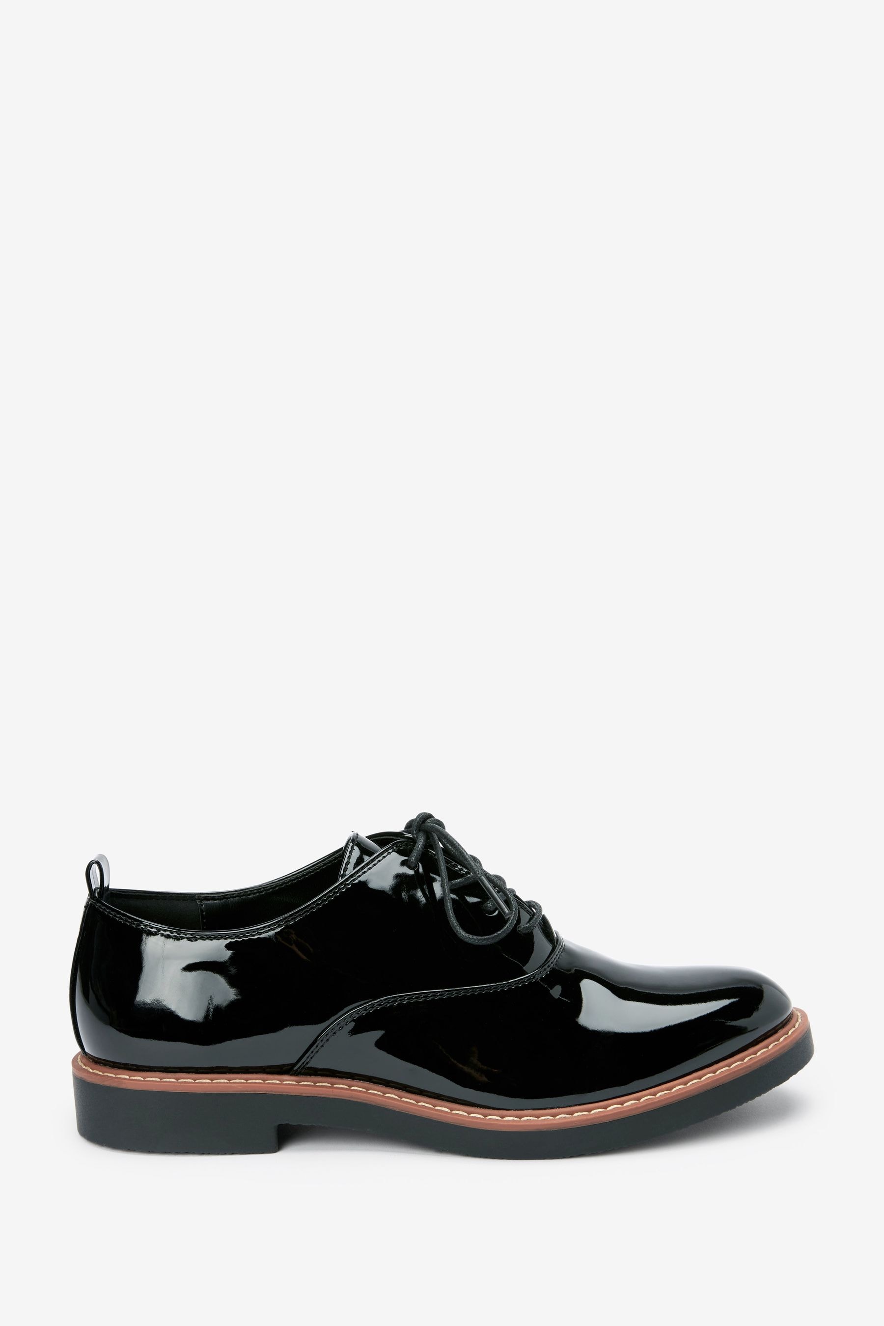 Buy Patent Forever Comfort Rand Detail Lace Up Shoes Next Ukraine