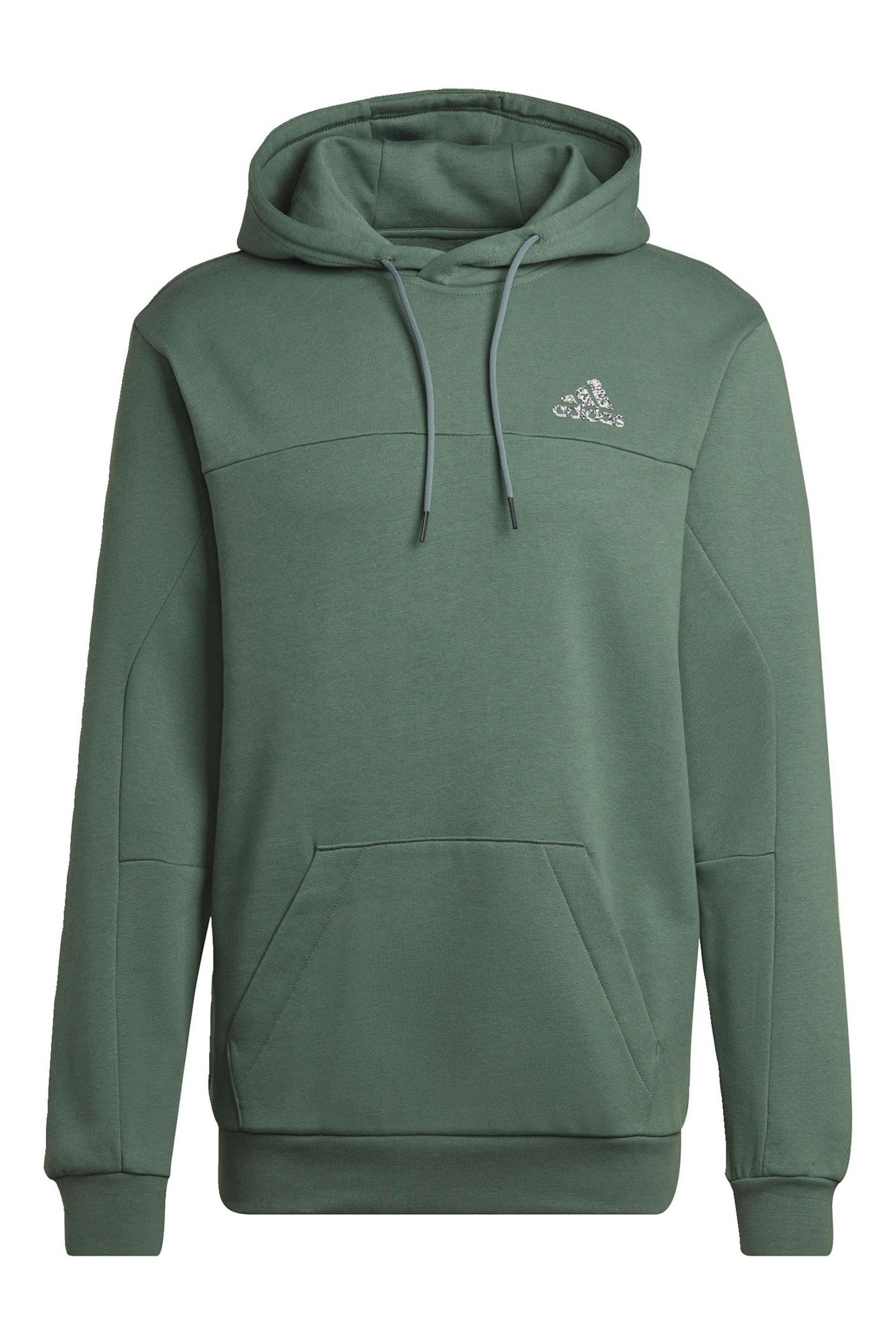 Buy adidas Green Stadium Fleece Badge of Sport Hoodie from the Next UK online shop