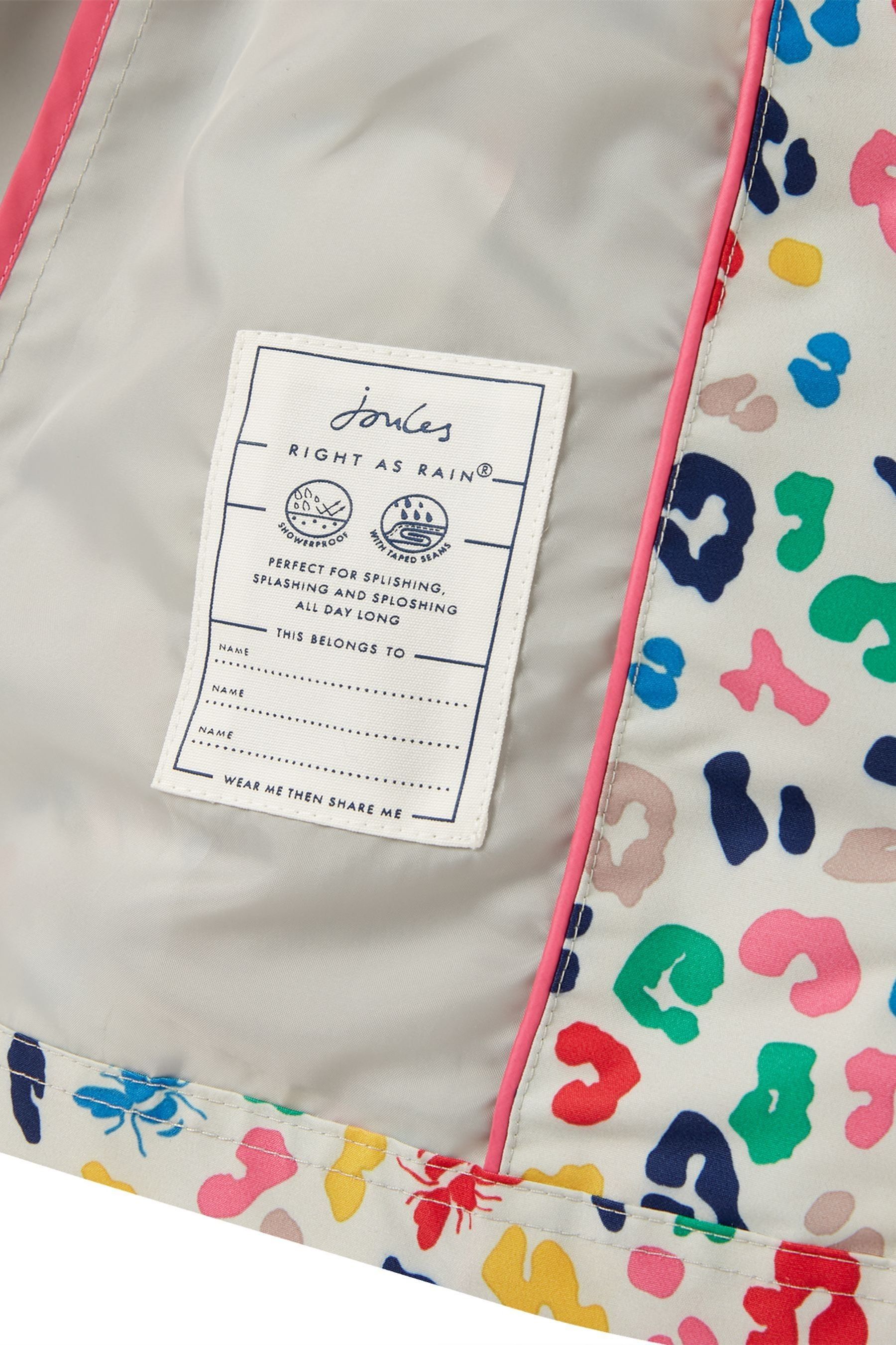 Buy Joules Grey Willow Summer Raincoat from Next Luxembourg