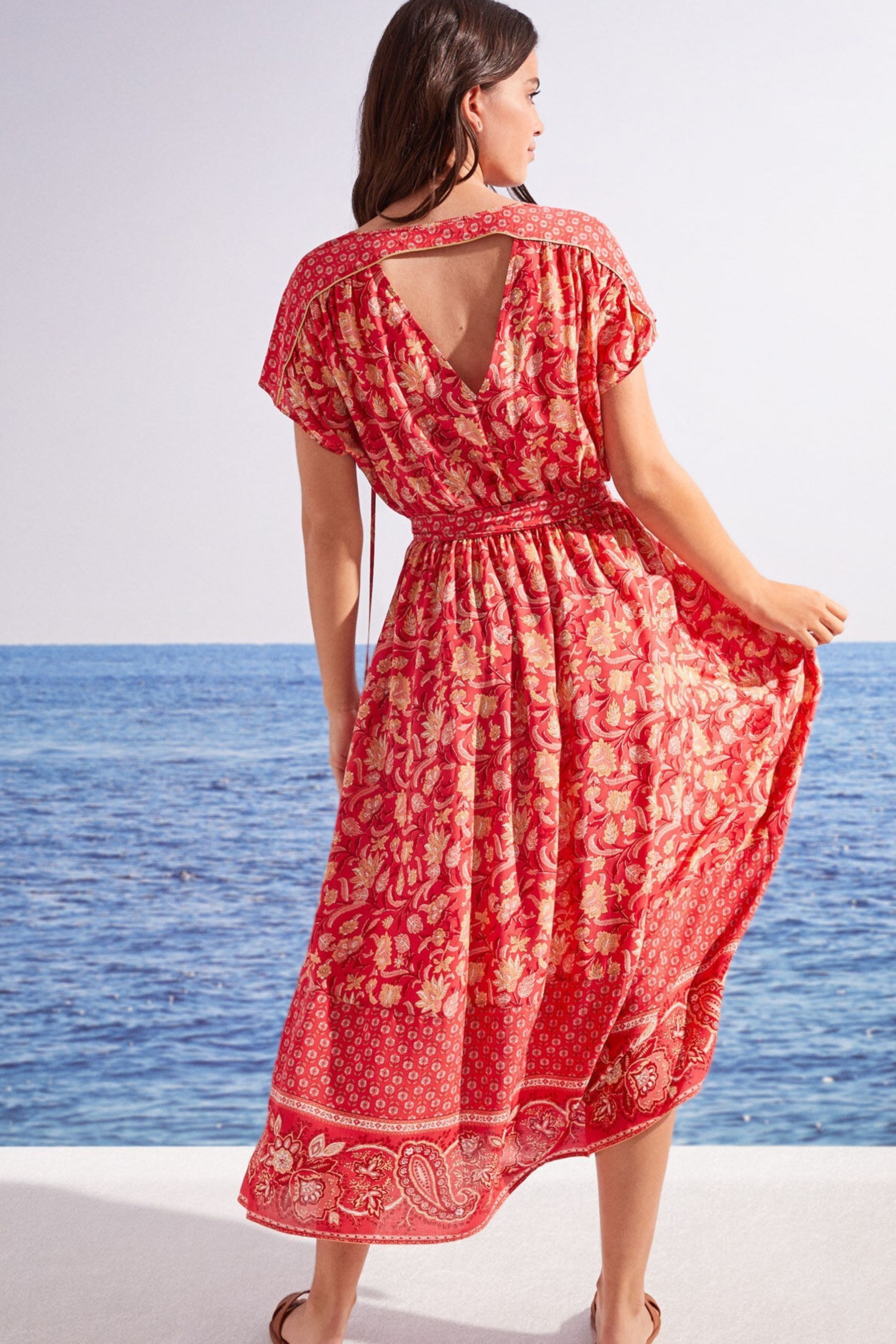 Next red dress hot sale