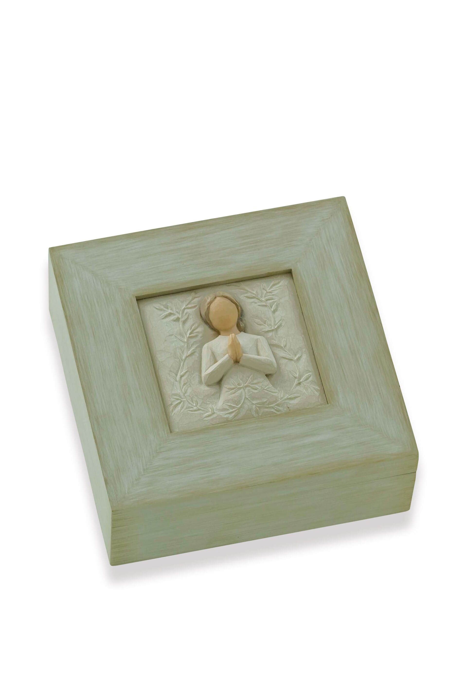 Willow Tree Cream A Tree A Prayer Memory Box - Image 1 of 3